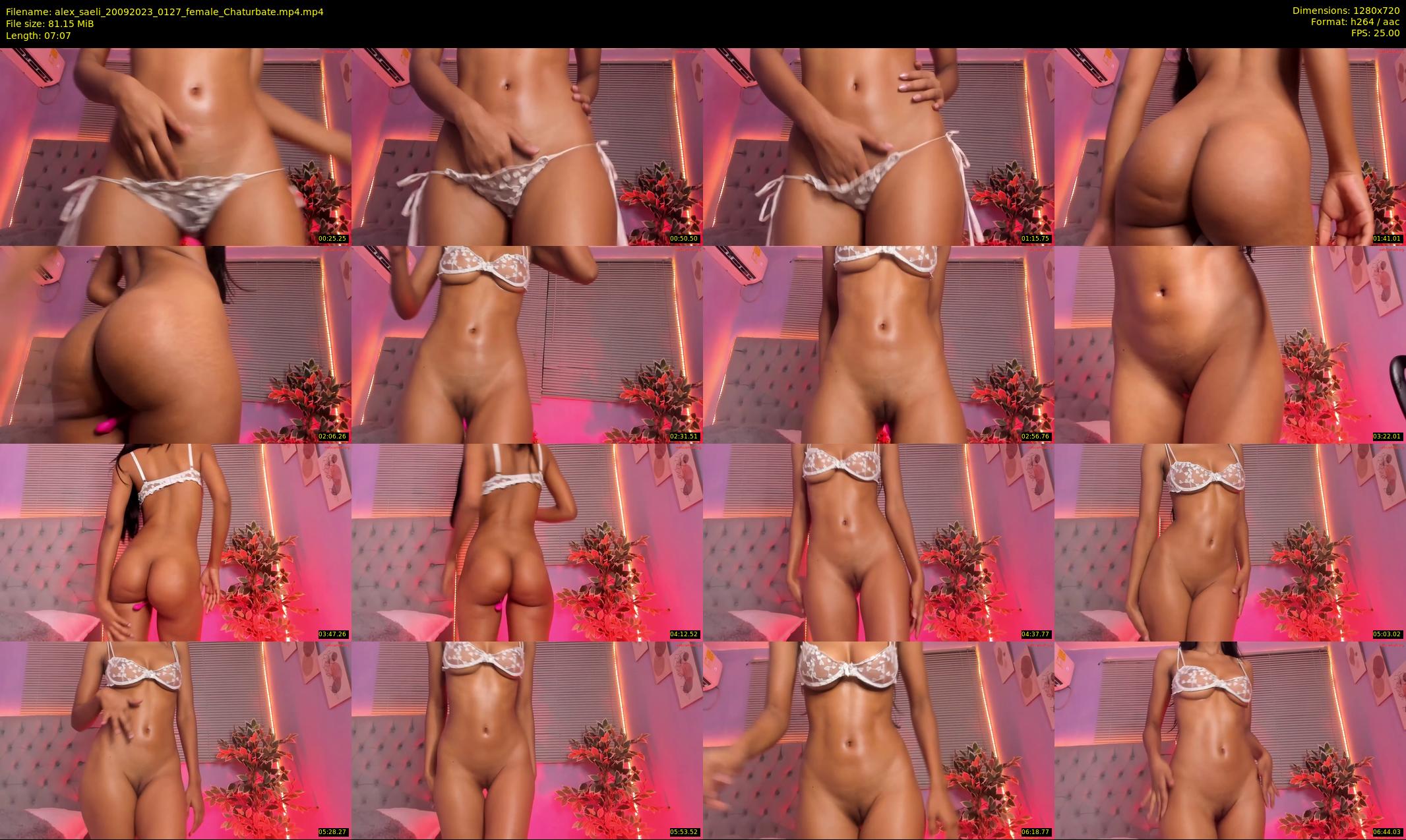 alex_saeli — 8 minute Chaturbate female cam show recording, 720p, Sep 20, 2023