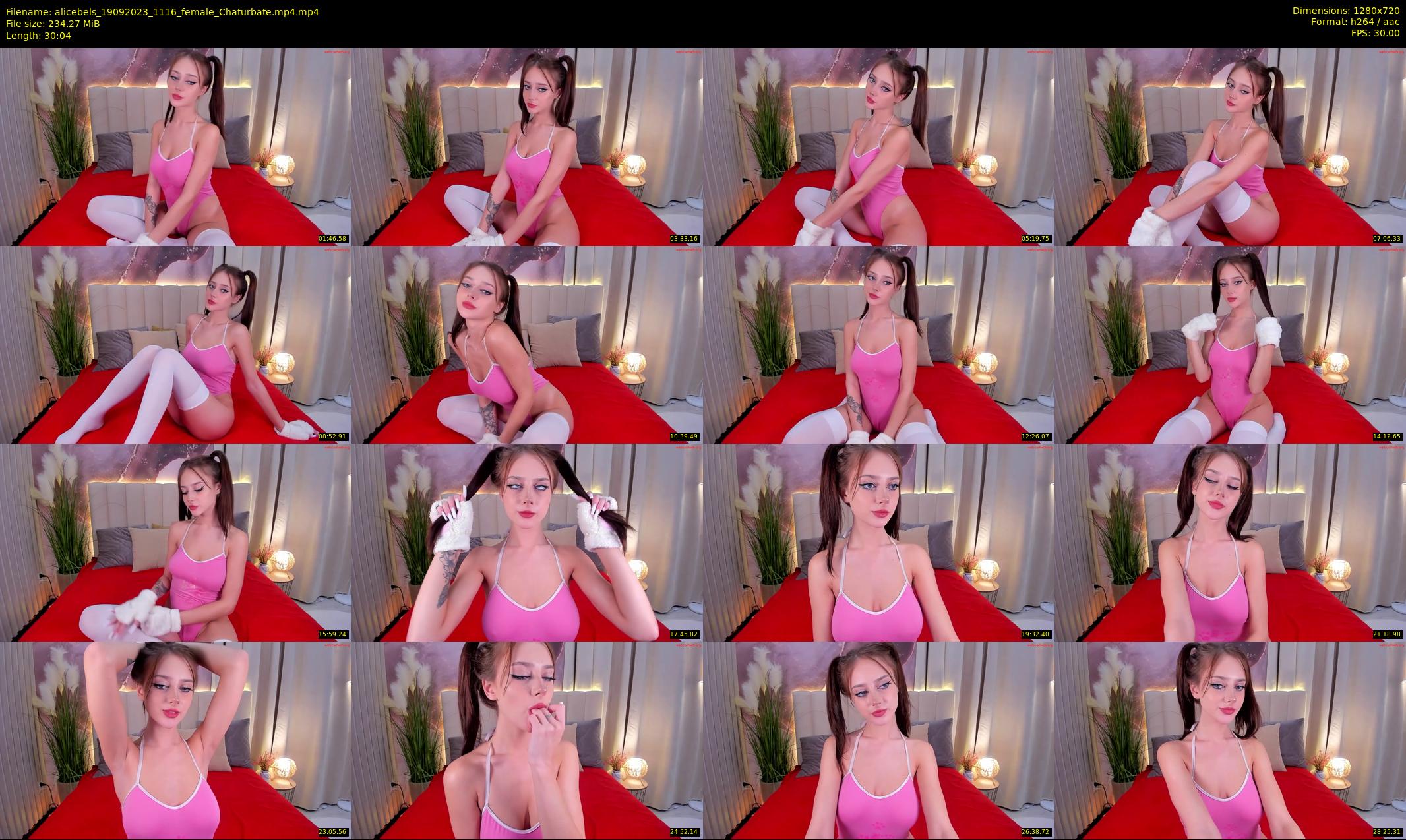 alicebels — 31 minute Chaturbate female cam show recording, 720p, Sep 19, 2023