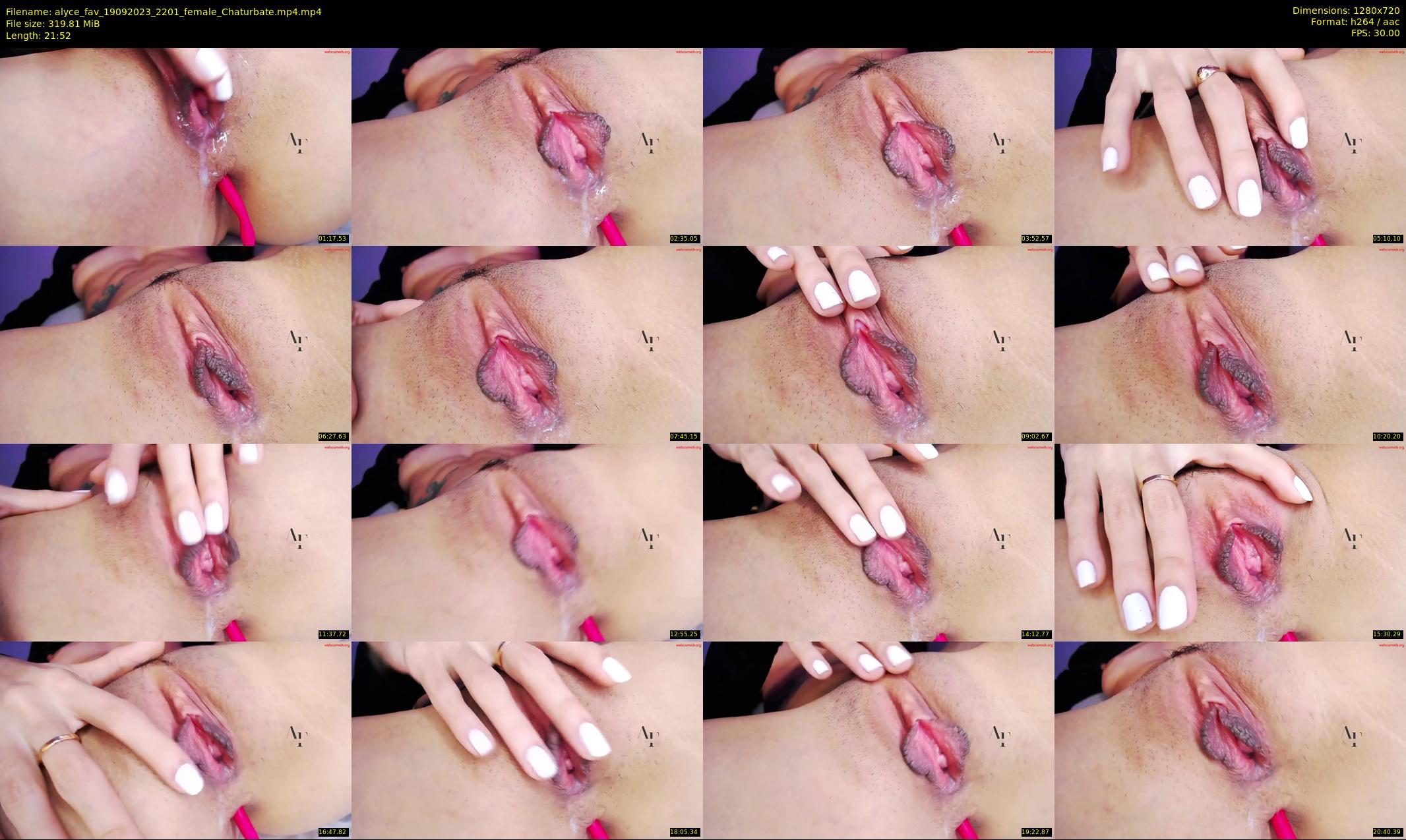 alyce_fav — 22 minute Chaturbate female cam show recording, 720p, Sep 19, 2023