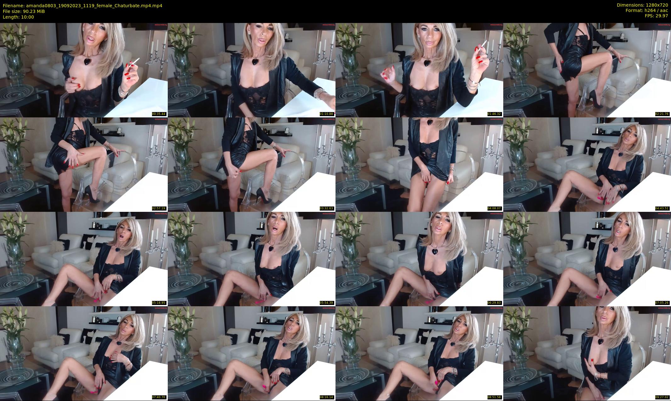 amanda0803 — 10 minute Chaturbate female cam show recording, 720p, Sep 19, 2023