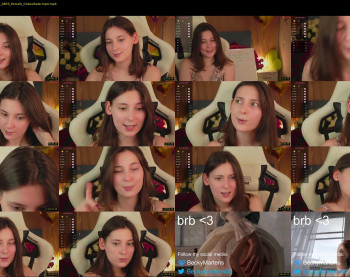 beckymartens — 120 minute Chaturbate female cam show recording, 720p, Sep 19, 2023