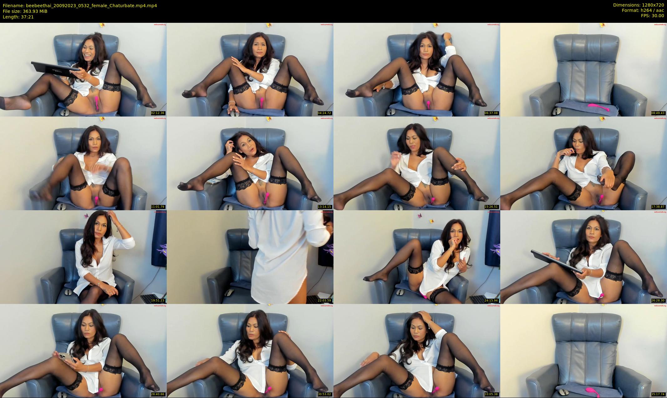 beebeethai — 38 minute Chaturbate female cam show recording, 720p, Sep 20, 2023