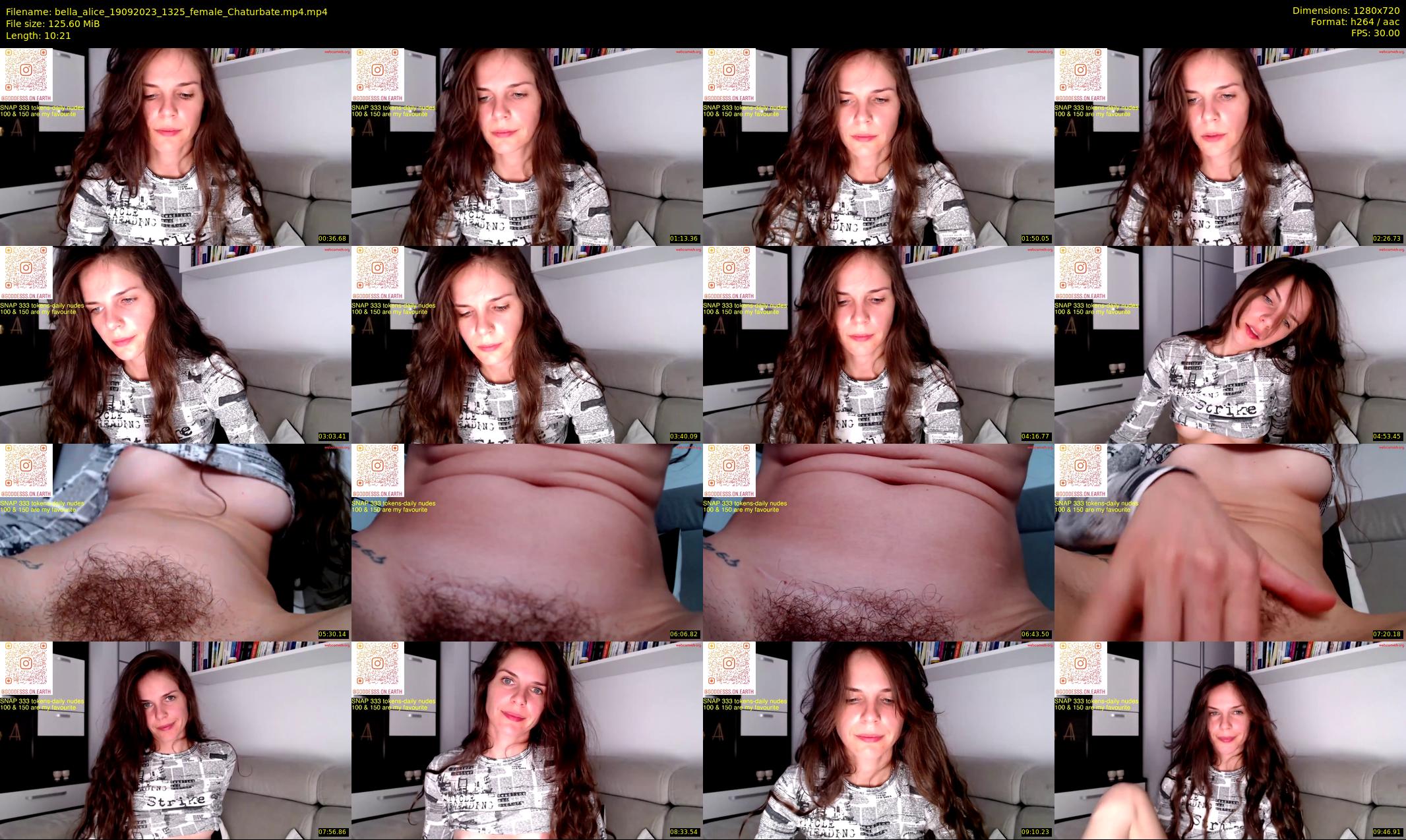 bella_alice — 11 minute Chaturbate female cam show recording, 720p, Sep 19, 2023