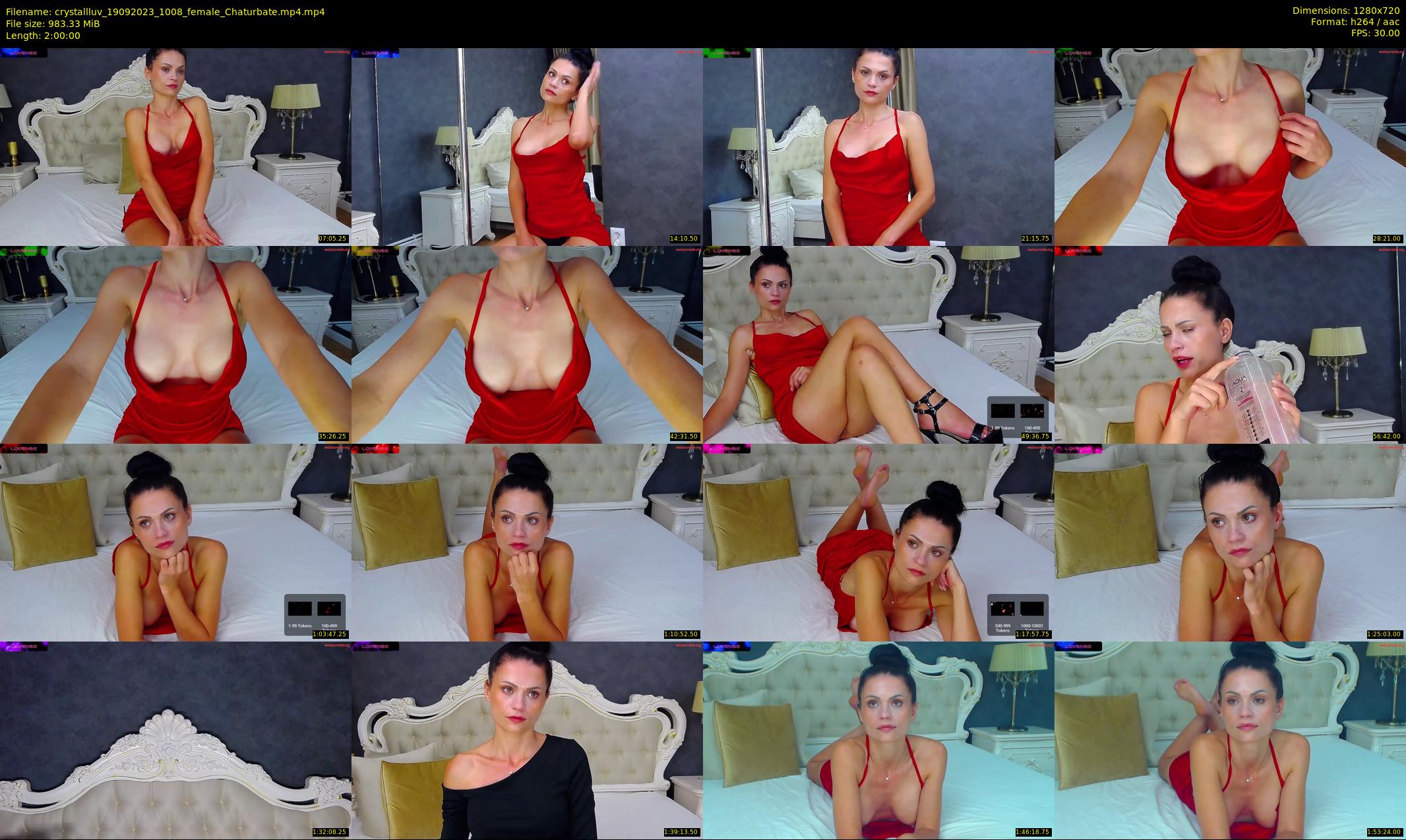 crystallluv — 120 minute Chaturbate female cam show recording, 720p, Sep 19, 2023
