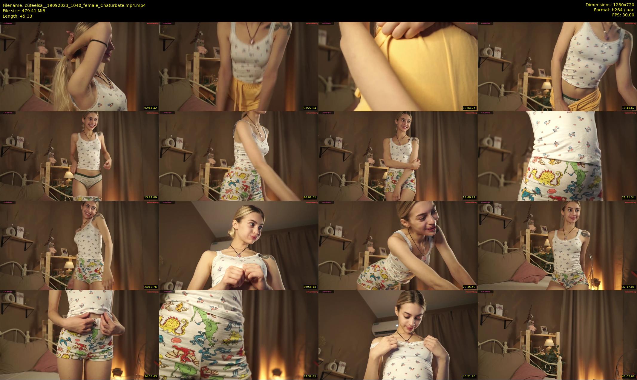 cuteelsa_ — 46 minute Chaturbate female cam show recording, 720p, Sep 19, 2023