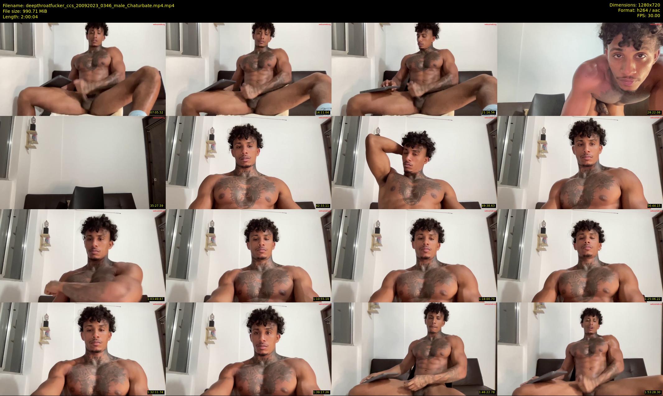 deepthroatfucker_ccs — 121 minute Chaturbate male cam show recording, 720p, Sep 20, 2023