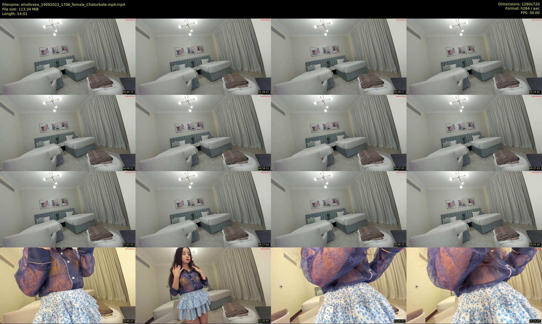 ehotlovea — 15 minute Chaturbate female cam show recording, 720p, Sep 19, 2023
