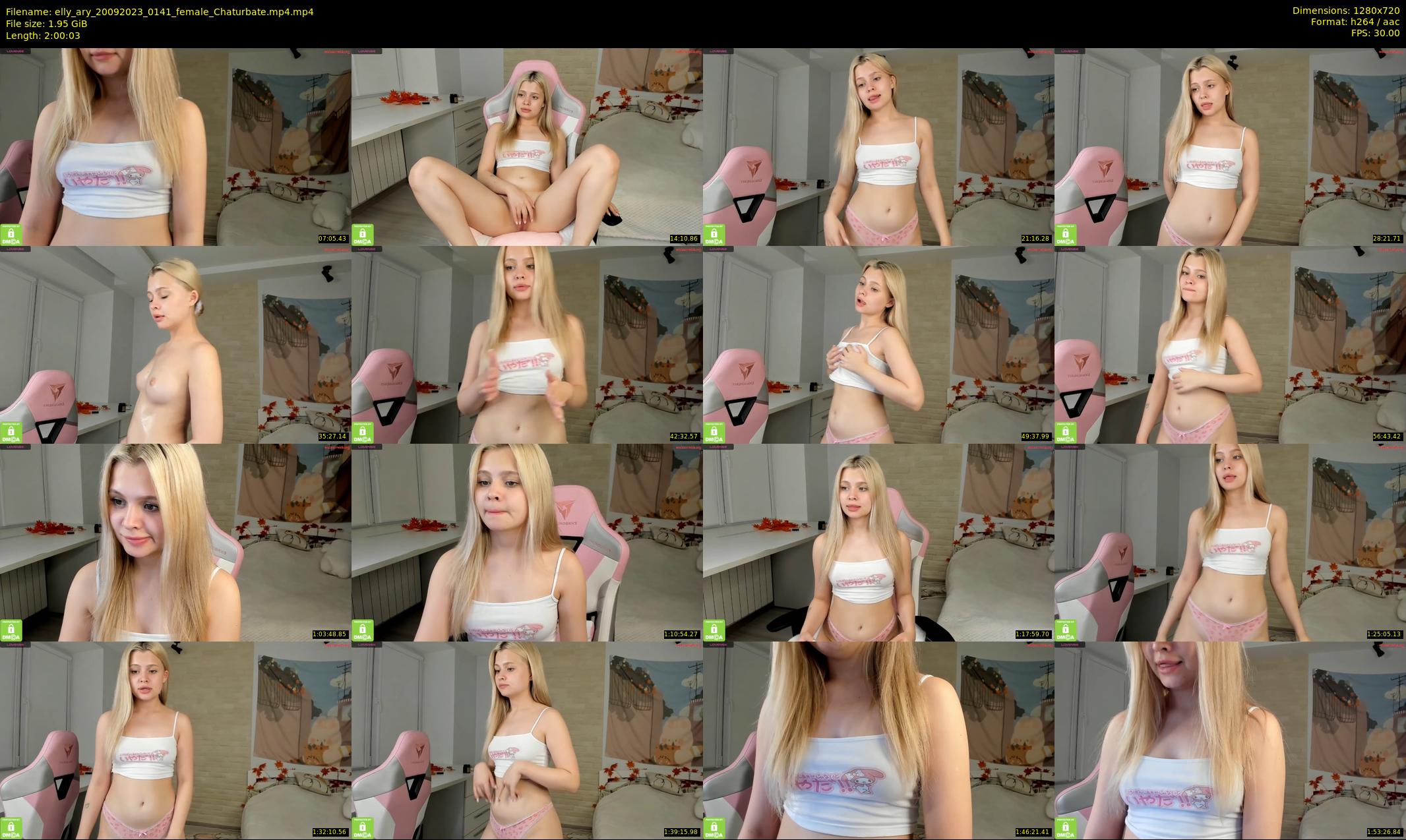 elly_ary — 121 minute Chaturbate female cam show recording, 720p, Sep 20, 2023
