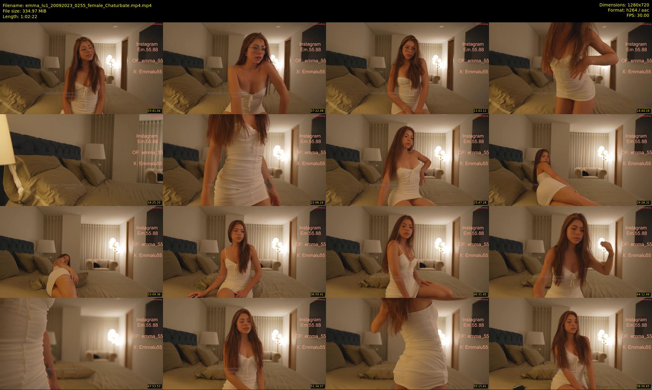 emma_lu1 — 63 minute Chaturbate female cam show recording, 720p, Sep 20, 2023