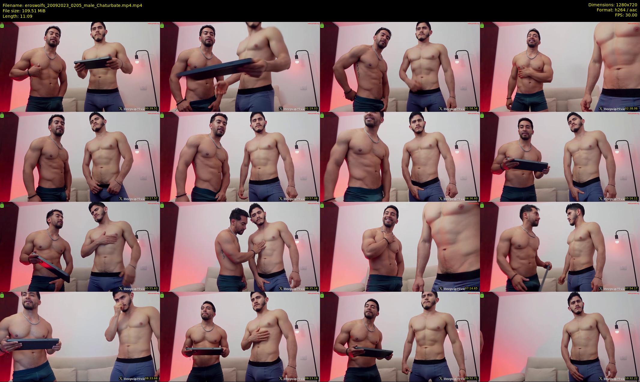 eroswolfs — 12 minute Chaturbate male cam show recording, 720p, Sep 20, 2023