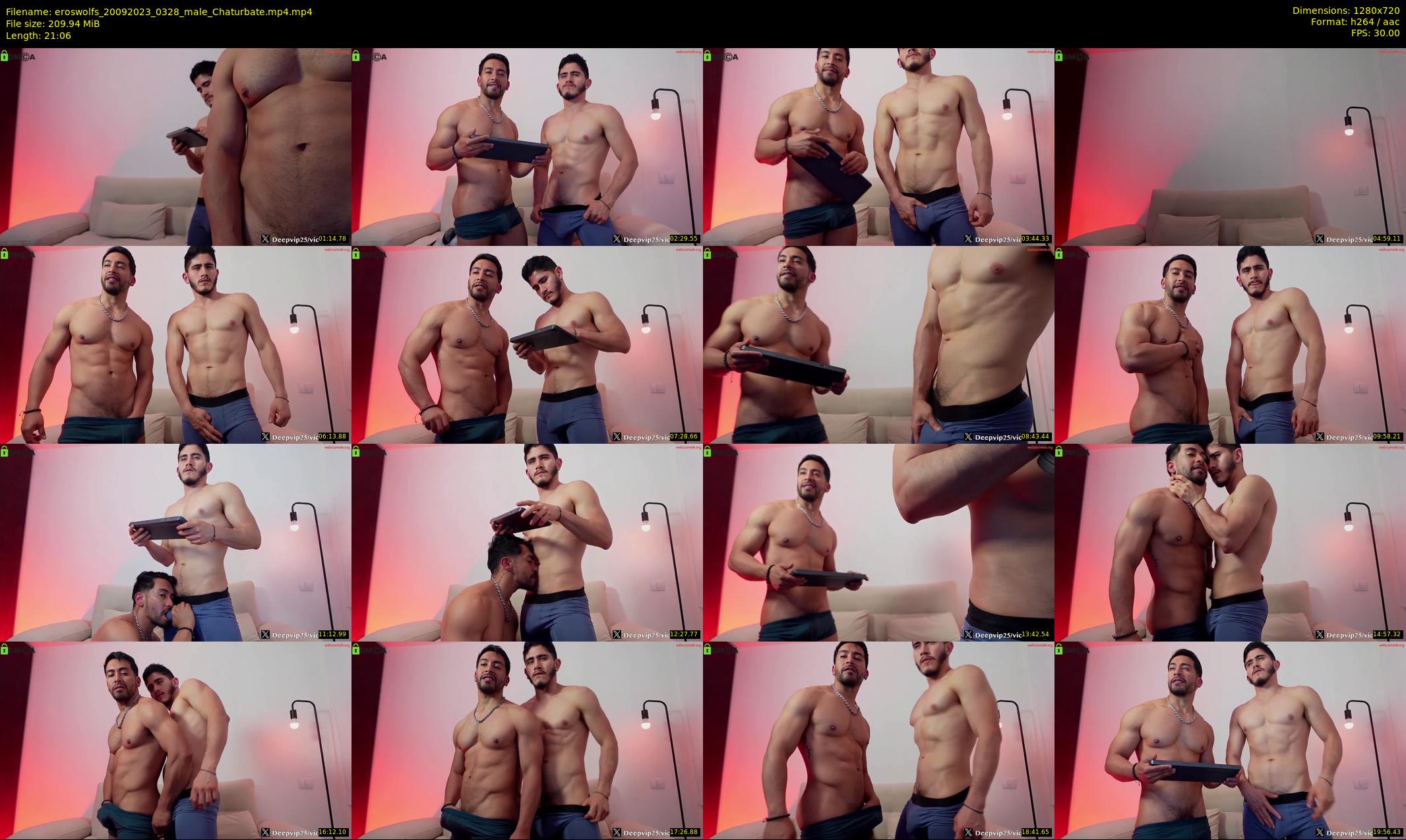 eroswolfs — 22 minute Chaturbate male cam show recording, 720p, Sep 20, 2023