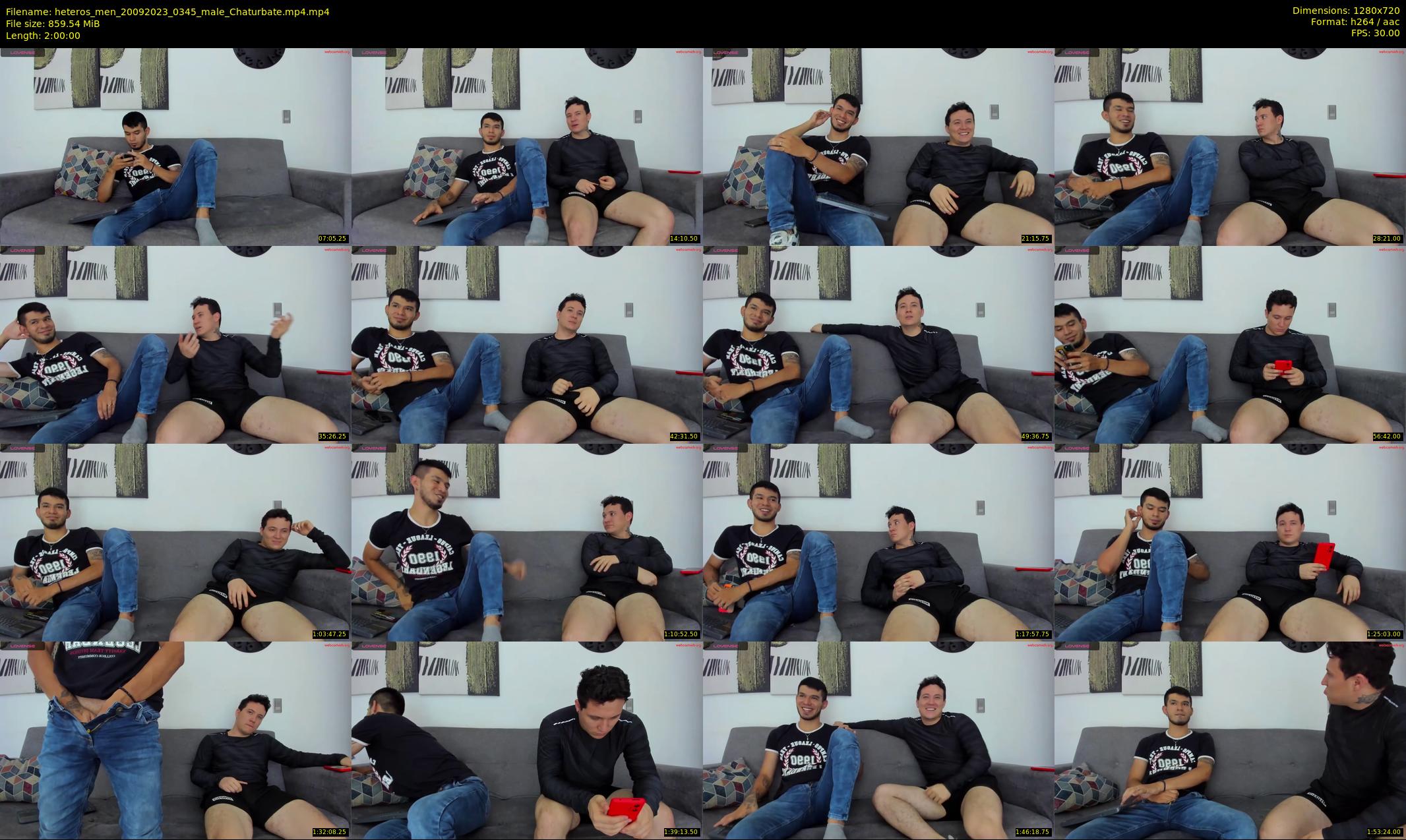 heteros_men — 120 minute Chaturbate male cam show recording, 720p, Sep 20, 2023