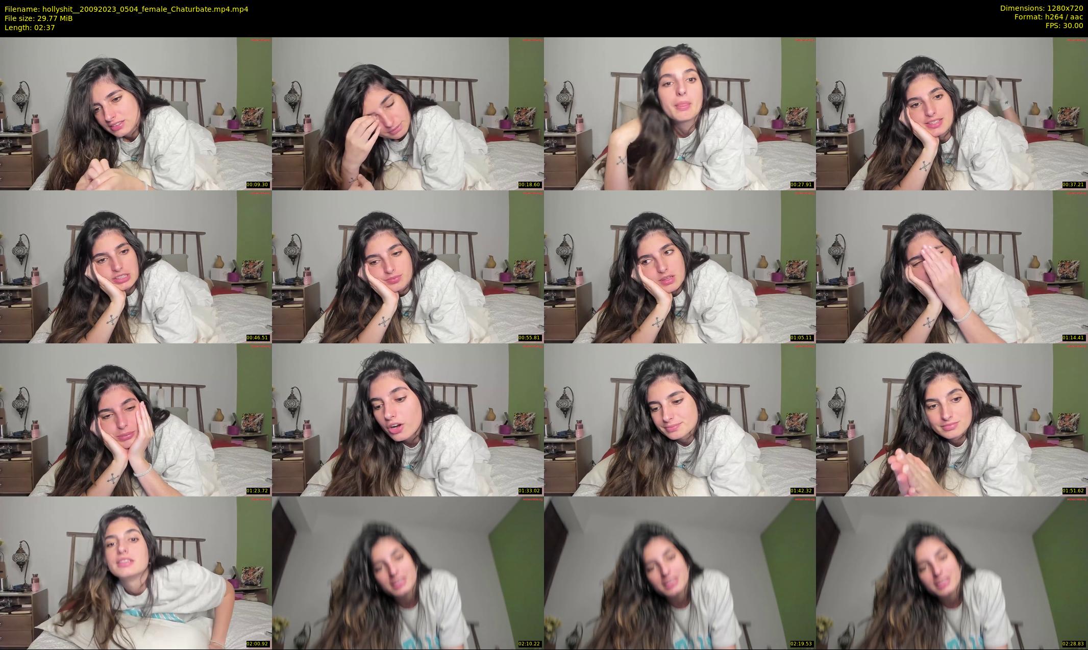 hollyshit_ — 3 minute Chaturbate female cam show recording, 720p, Sep 20, 2023