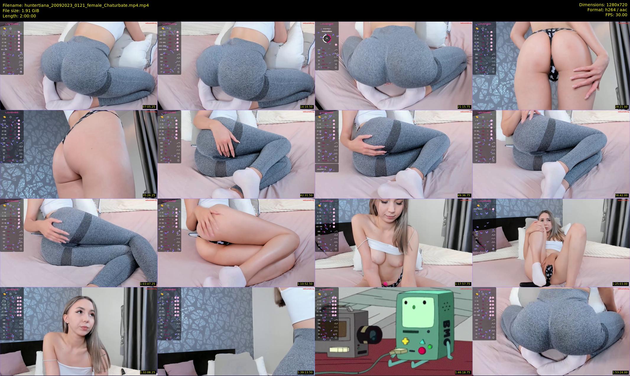 huntertiana — 120 minute Chaturbate female cam show recording, 720p, Sep 20, 2023