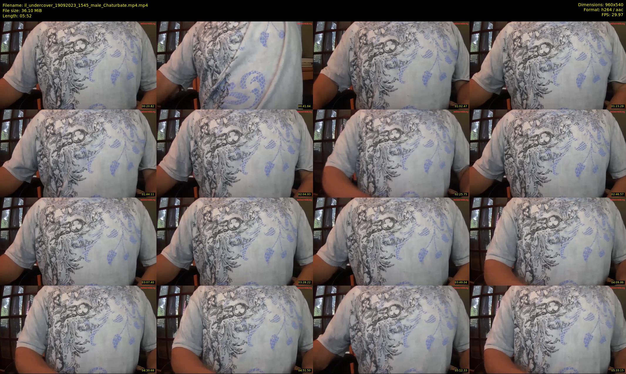 il_undercover — 6 minute Chaturbate male cam show recording, 480p, Sep 19, 2023