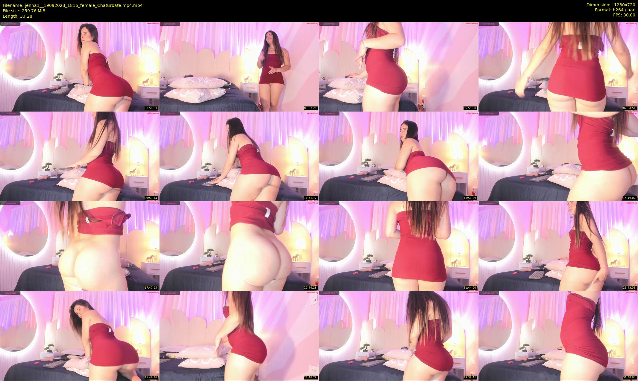 jenna1_ — 34 minute Chaturbate female cam show recording, 720p, Sep 19, 2023