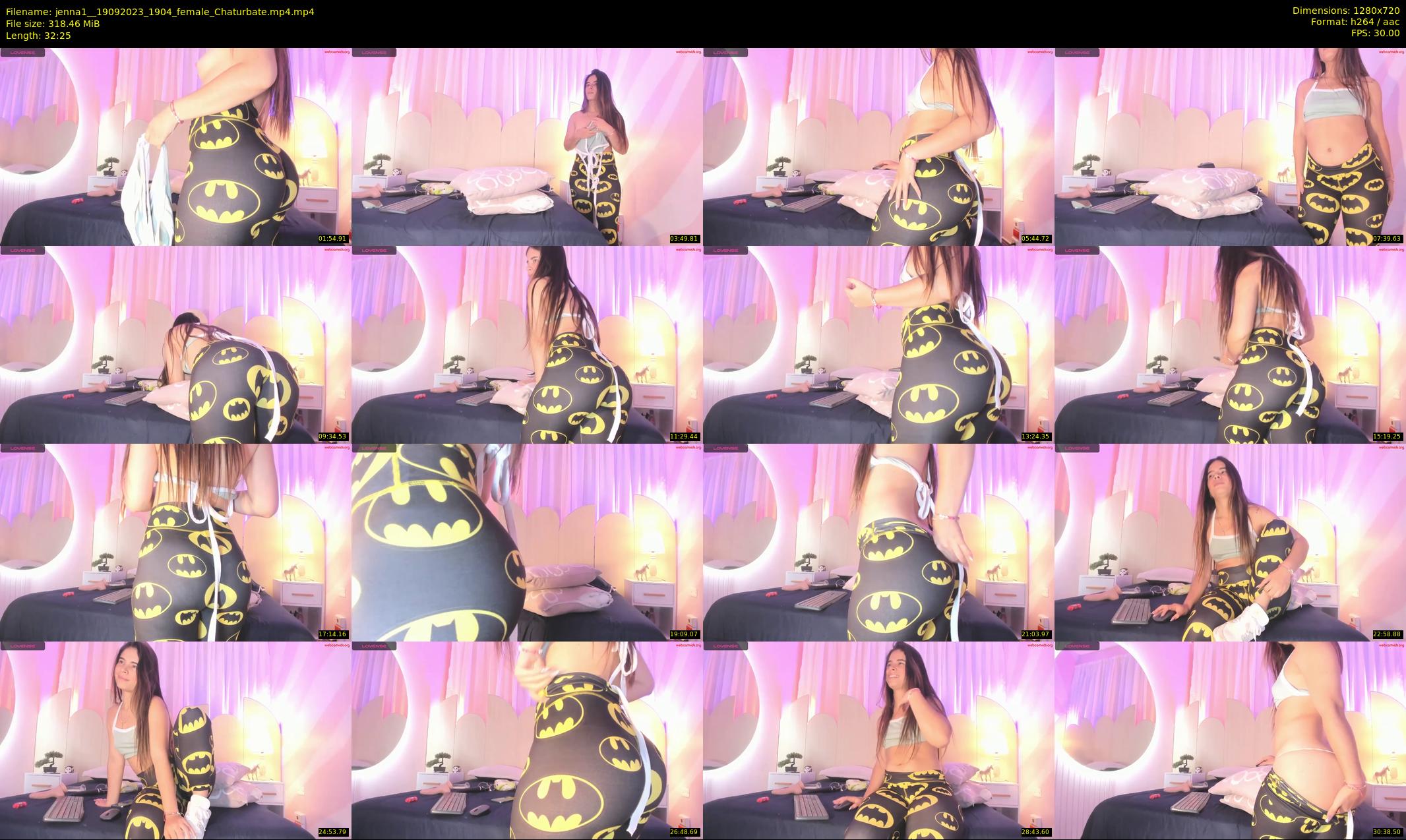 jenna1_ — 33 minute Chaturbate female cam show recording, 720p, Sep 19, 2023