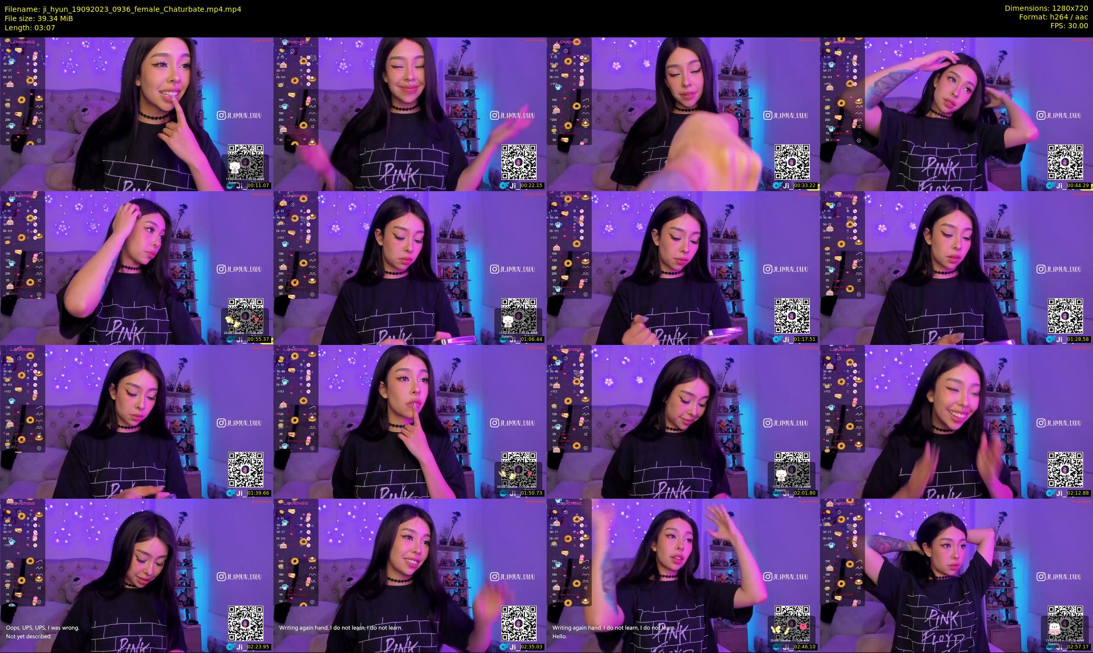 ji_hyun — 4 minute Chaturbate female cam show recording, 720p, Sep 19, 2023