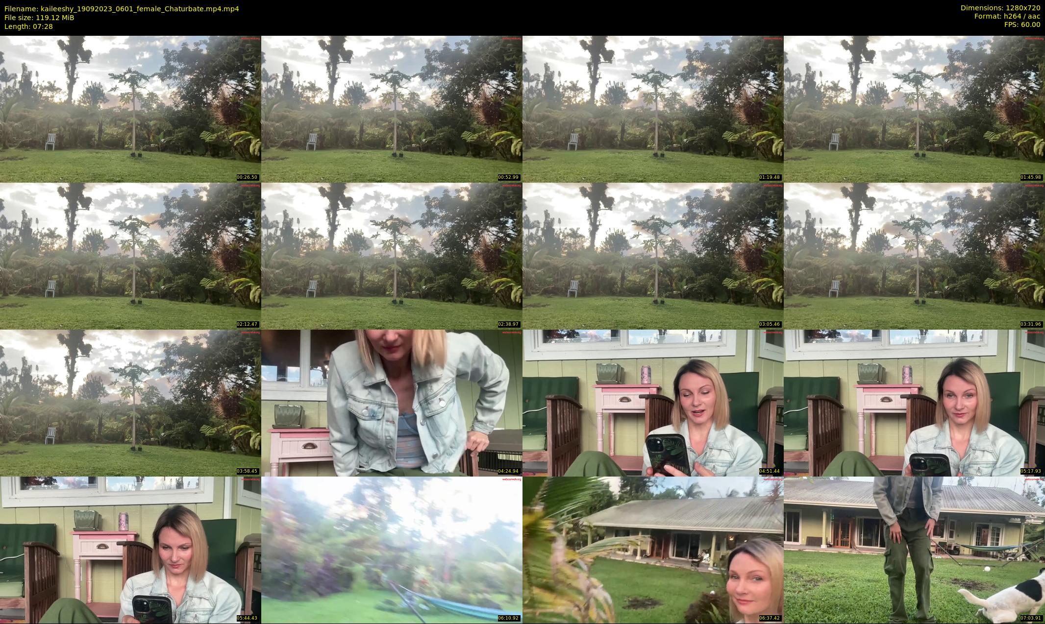 kaileeshy — 8 minute Chaturbate female cam show recording, 720p, Sep 19, 2023