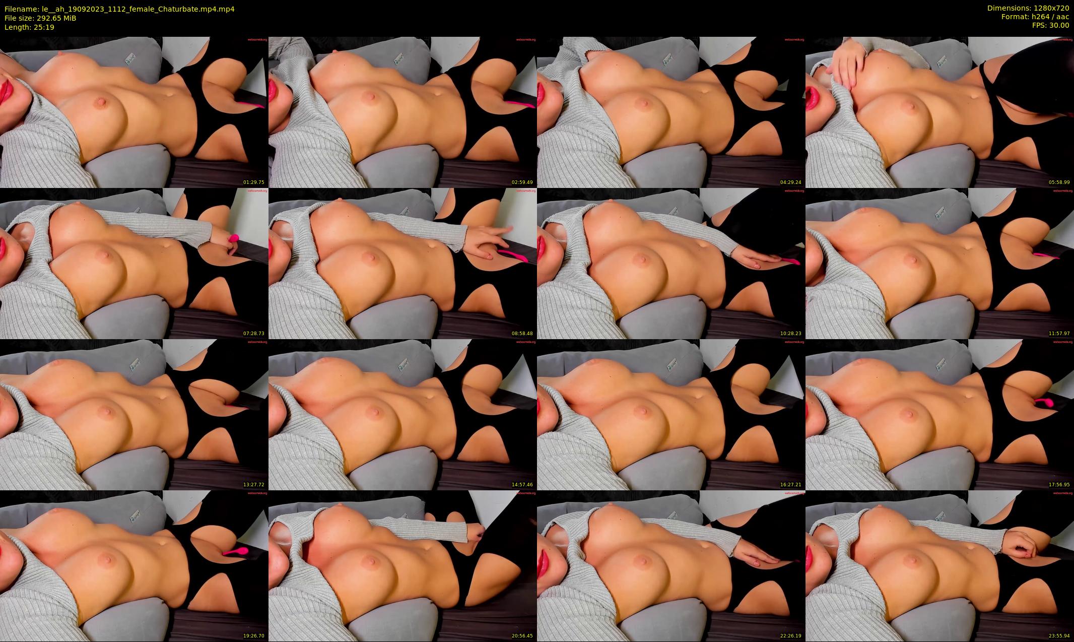 le__ah — 26 minute Chaturbate female cam show recording, 720p, Sep 19, 2023
