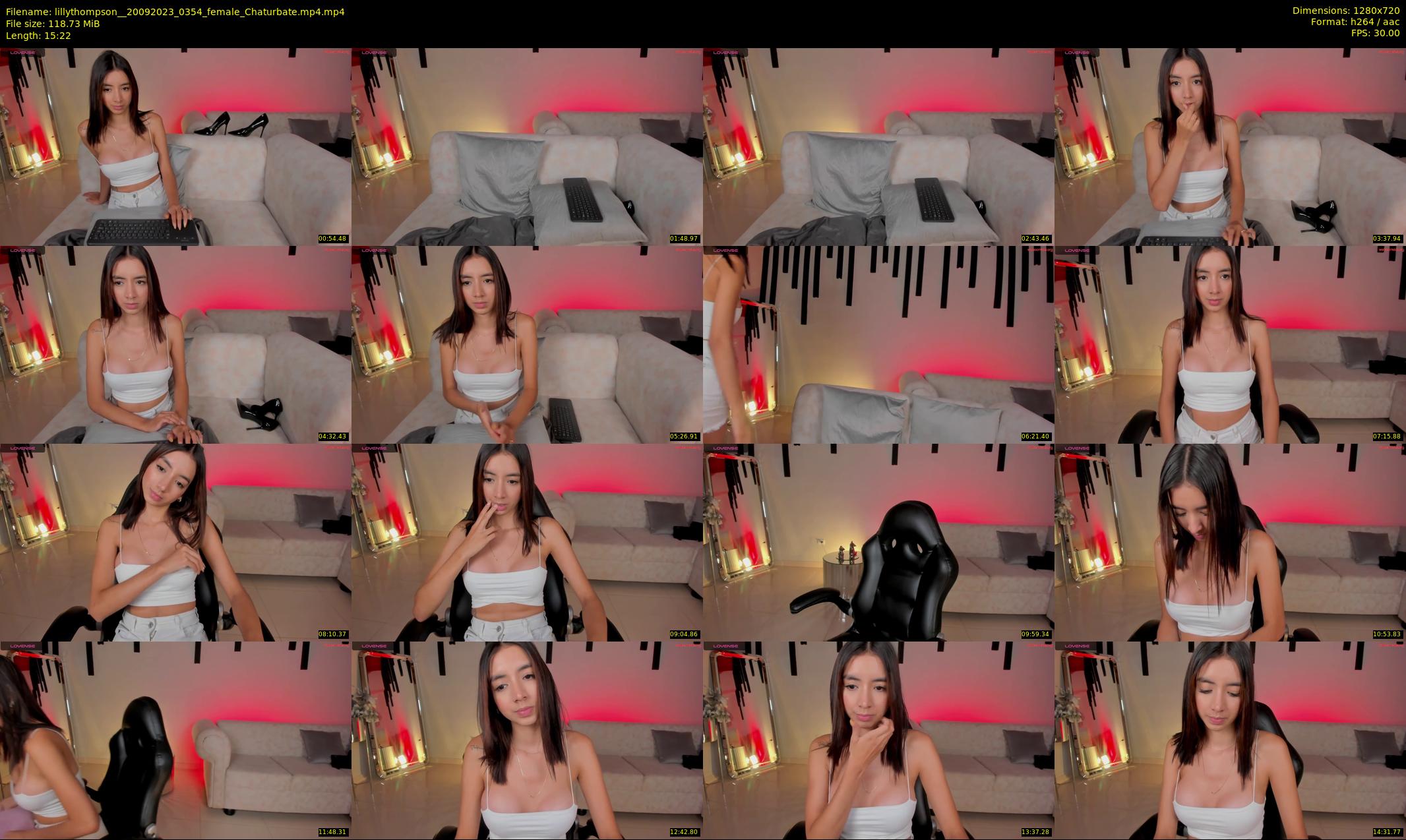 lillythompson_ — 16 minute Chaturbate female cam show recording, 720p, Sep 20, 2023