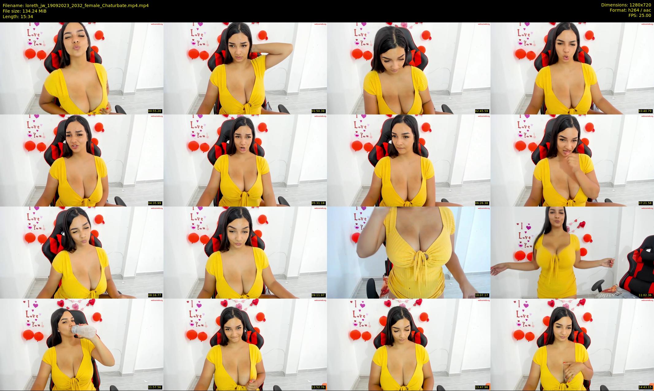 loreth_jw — 16 minute Chaturbate female cam show recording, 720p, Sep 19, 2023