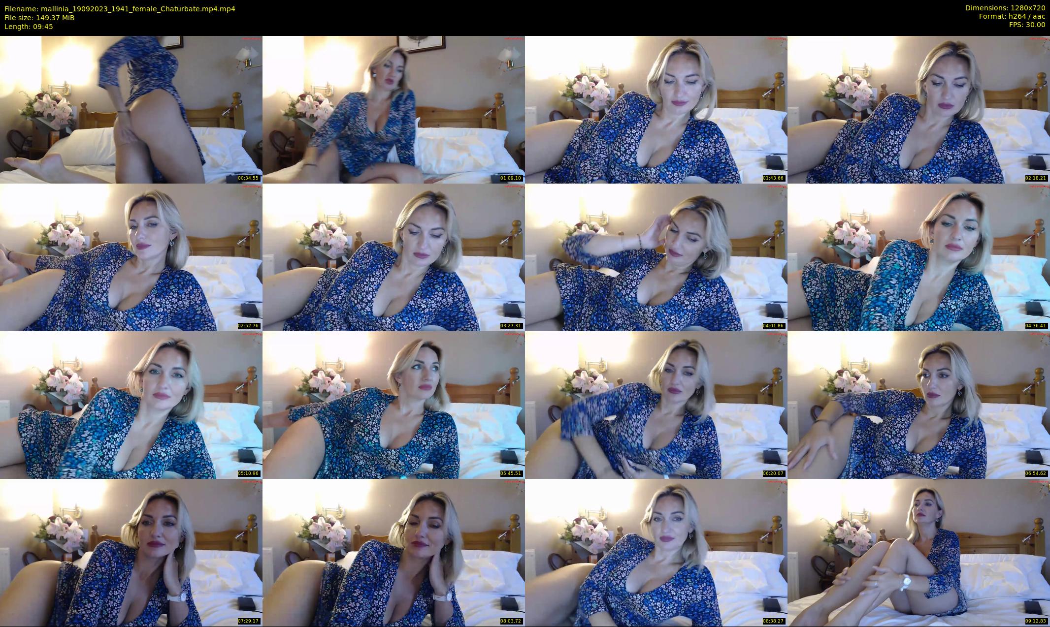 mallinia — 10 minute Chaturbate female cam show recording, 720p, Sep 19, 2023