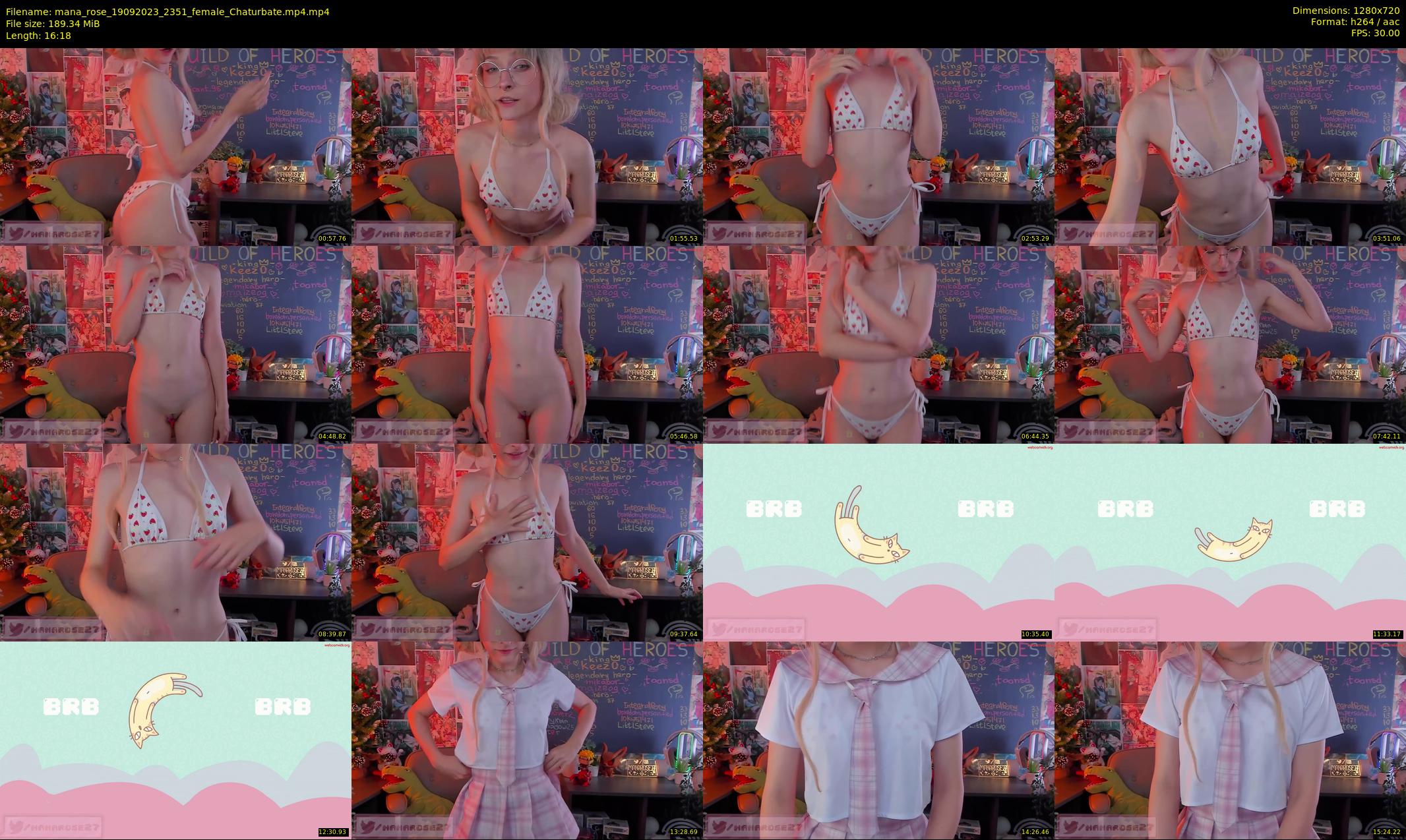 mana_rose — 17 minute Chaturbate female cam show recording, 720p, Sep 19, 2023