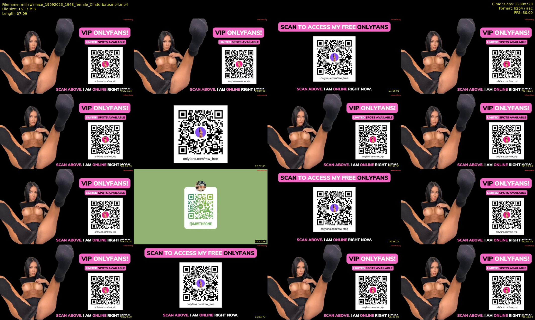 miiiawallace — 8 minute Chaturbate female cam show recording, 720p, Sep 19, 2023