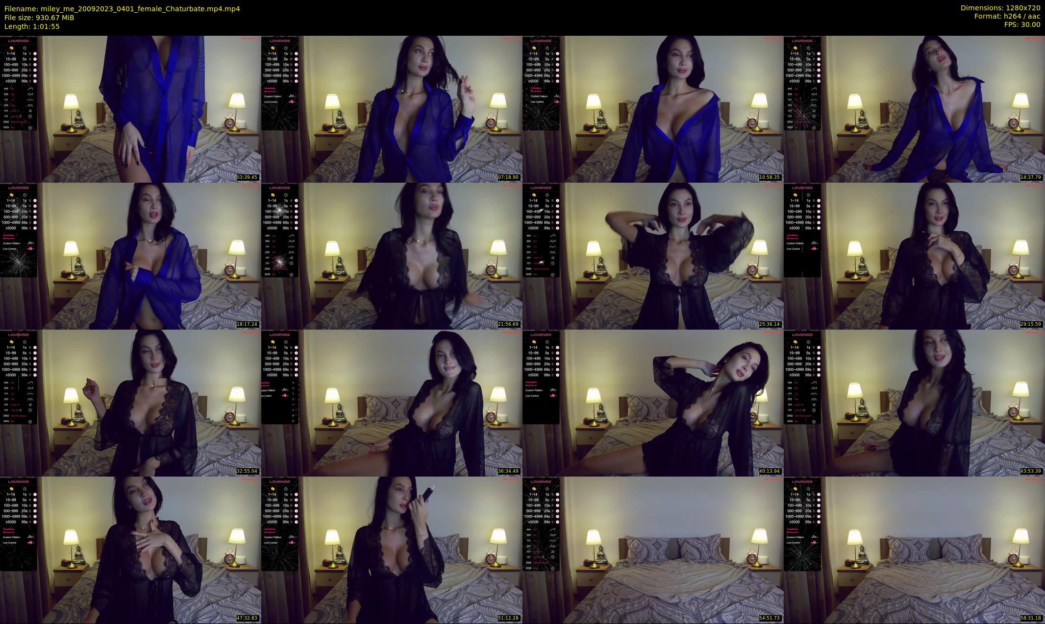 miley_me — 62 minute Chaturbate female cam show recording, 720p, Sep 20, 2023
