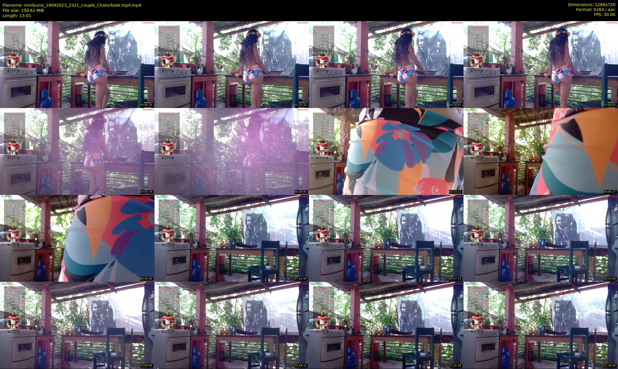 minikunis — 14 minute Chaturbate couple cam show recording, 720p, Sep 19, 2023