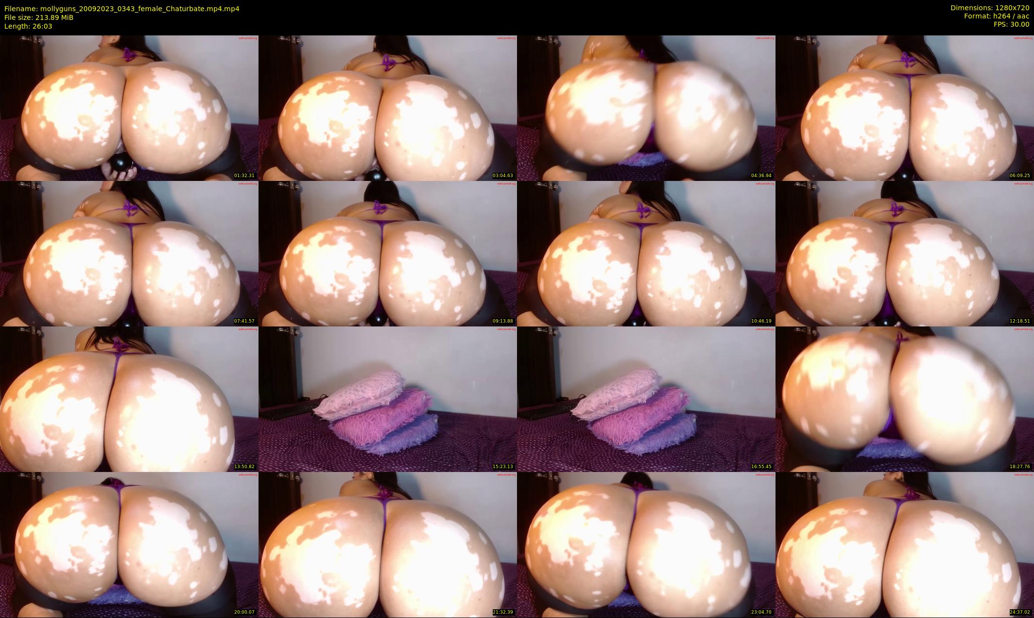 mollyguns — 27 minute Chaturbate female cam show recording, 720p, Sep 20, 2023