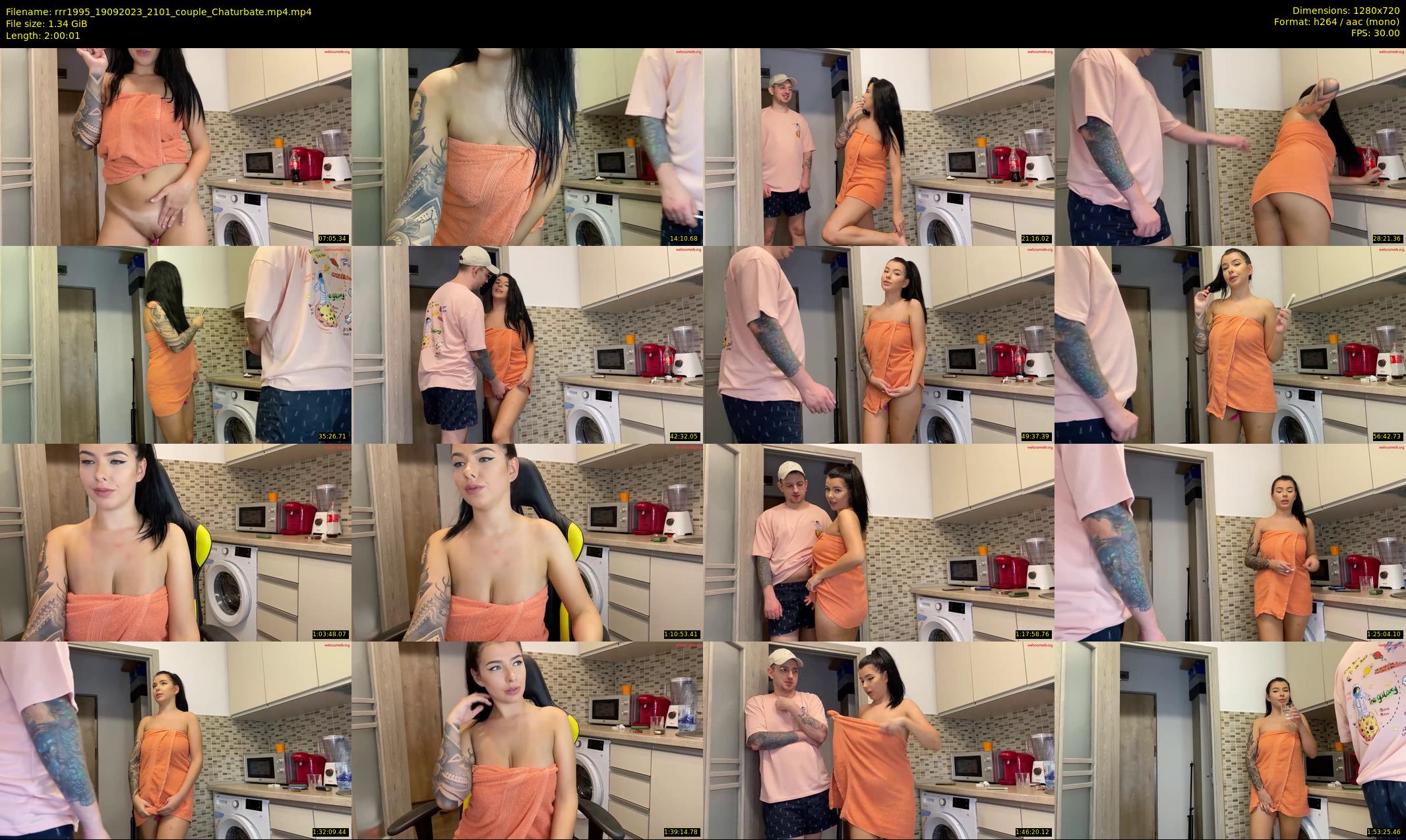 rrr1995 — 121 minute Chaturbate couple cam show recording, 720p, Sep 19, 2023