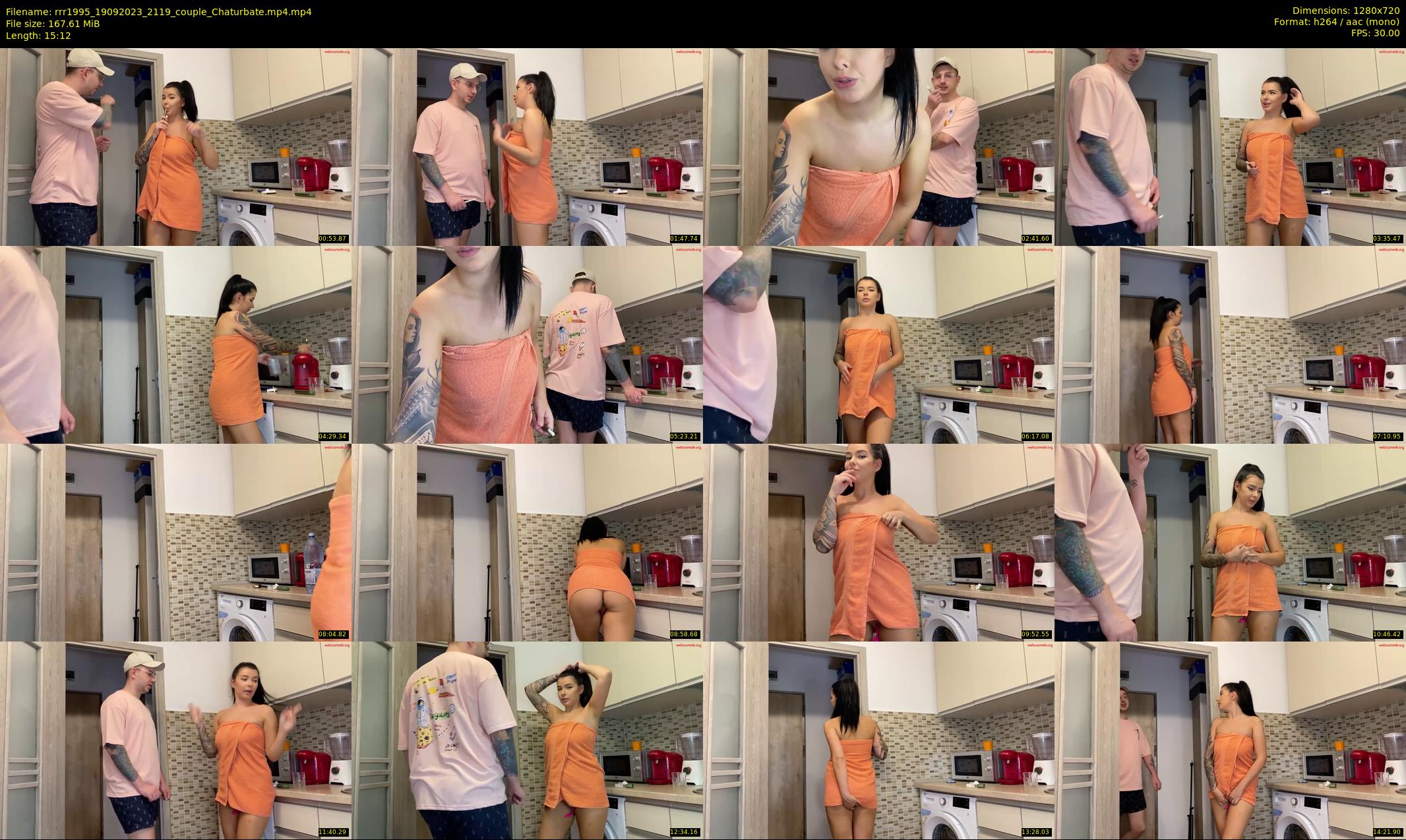 rrr1995 — 16 minute Chaturbate couple cam show recording, 720p, Sep 19, 2023
