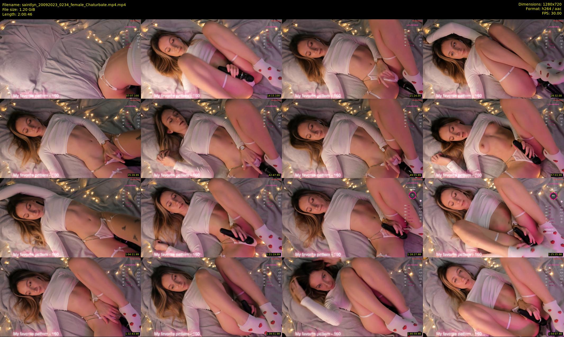 saintlyn — 121 minute Chaturbate female cam show recording, 720p, Sep 20, 2023