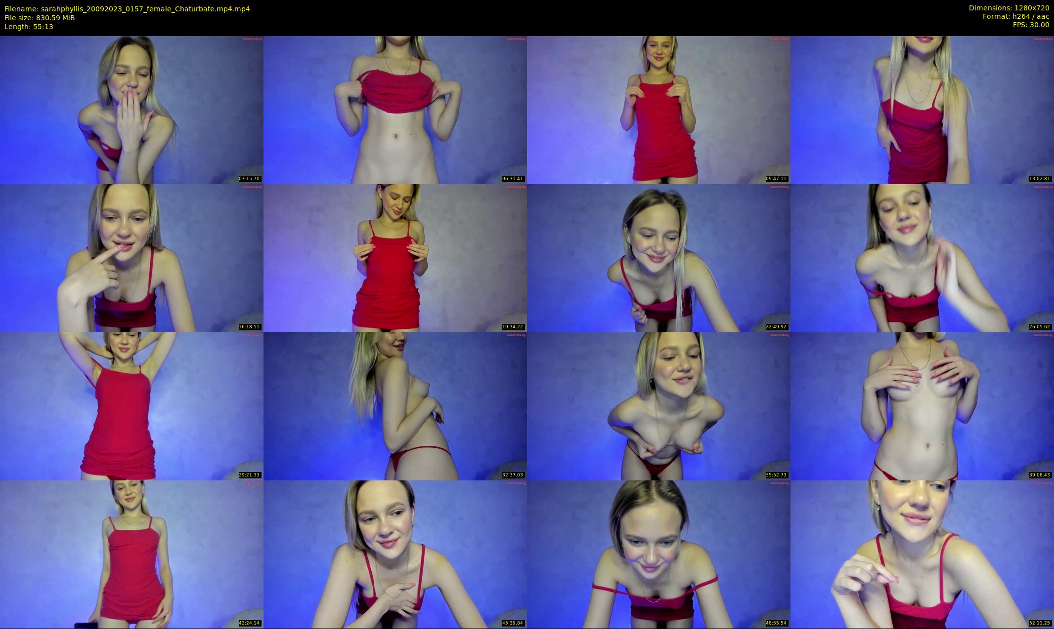 sarahphyllis — 56 minute Chaturbate female cam show recording, 720p, Sep 20, 2023