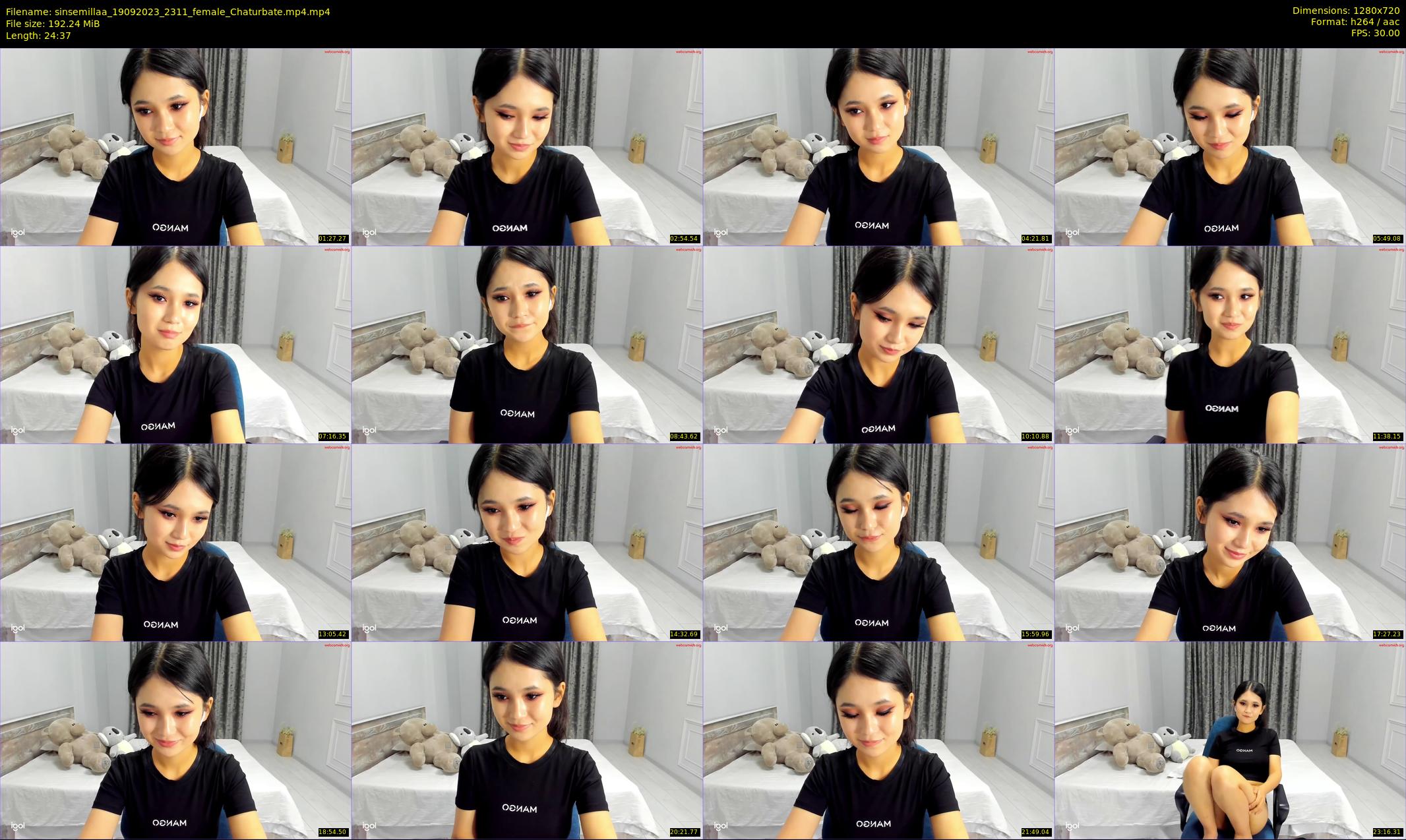 sinsemillaa — 25 minute Chaturbate female cam show recording, 720p, Sep 19, 2023