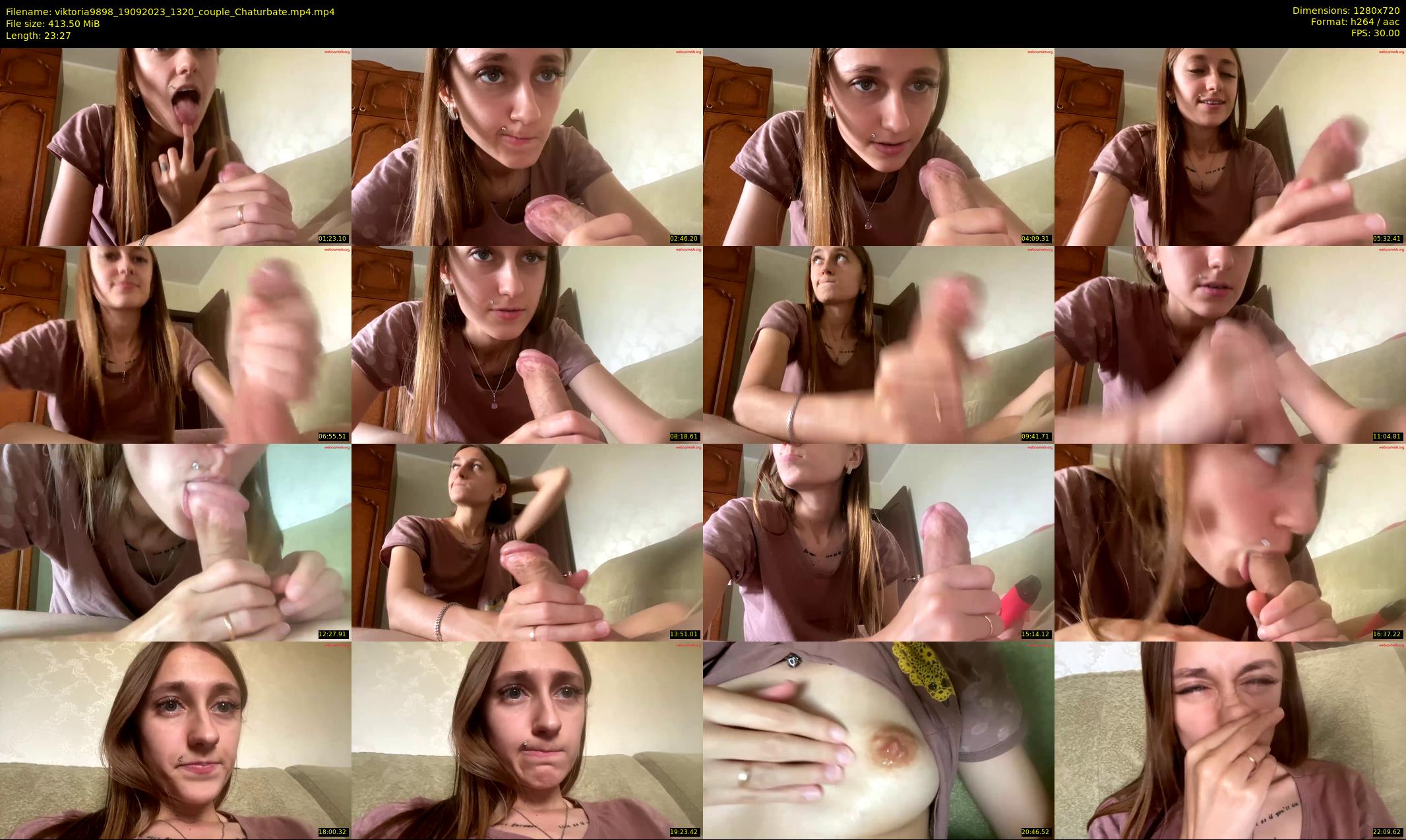 viktoria9898 — 24 minute Chaturbate couple cam show recording, 720p, Sep 19, 2023