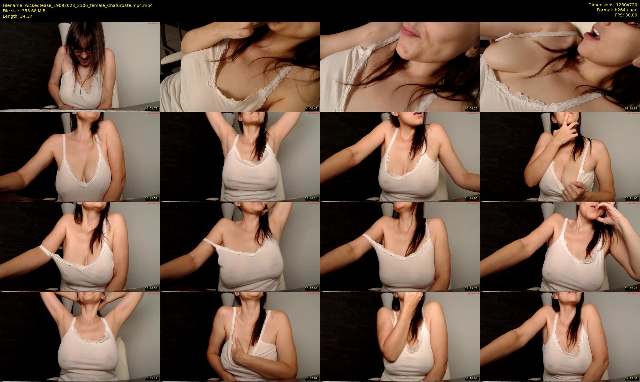 wickedtease — 35 minute Chaturbate female cam show recording, 720p, Sep 19, 2023