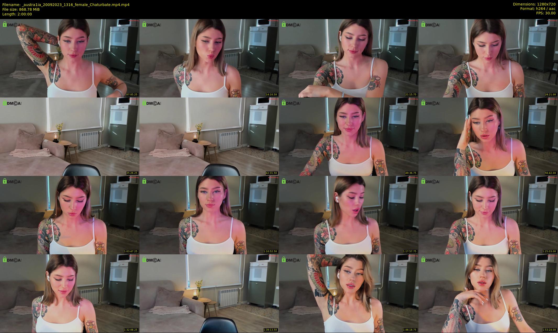 _austra1ia — 120 minute Chaturbate female cam show recording, 720p, Sep 20, 2023