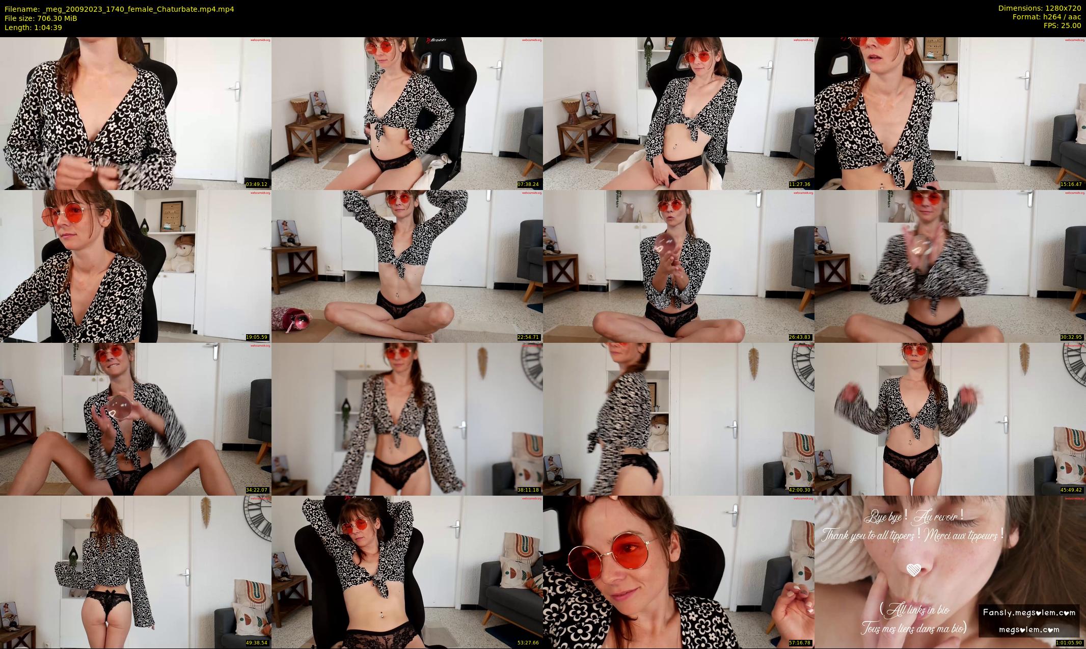 _meg — 65 minute Chaturbate female cam show recording, 720p, Sep 20, 2023