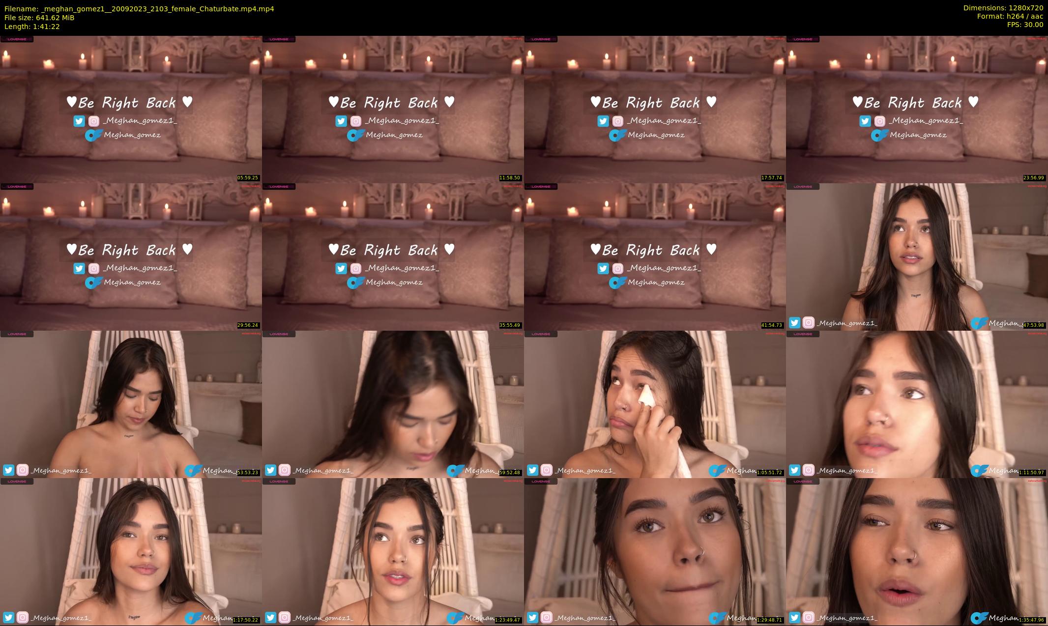 _meghan_gomez1_ — 102 minute Chaturbate female cam show recording, 720p, Sep 20, 2023