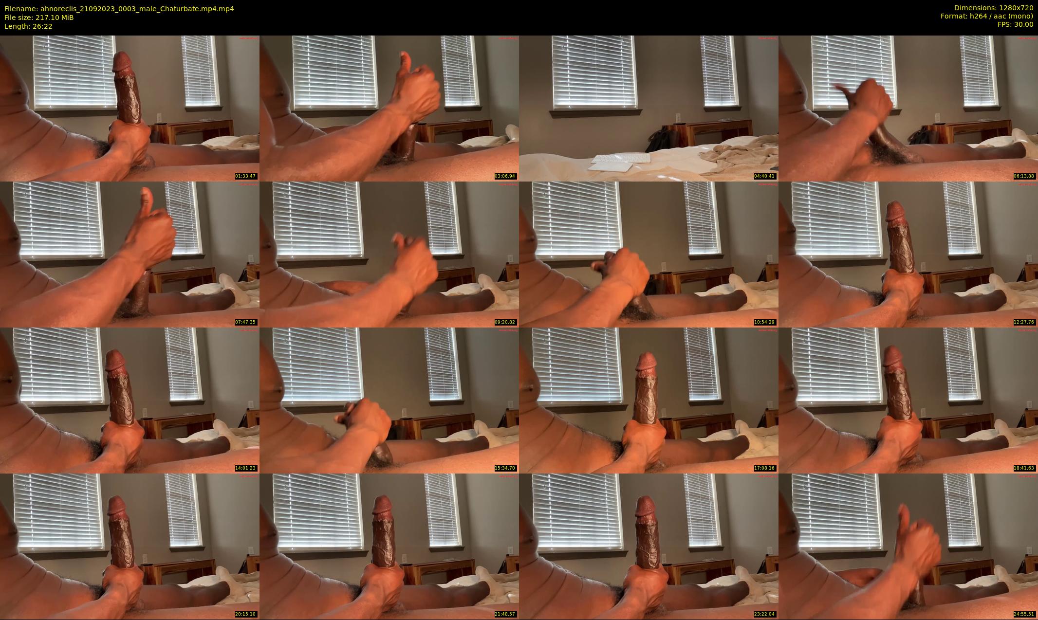 ahnoreclis — 27 minute Chaturbate male cam show recording, 720p, Sep 21, 2023