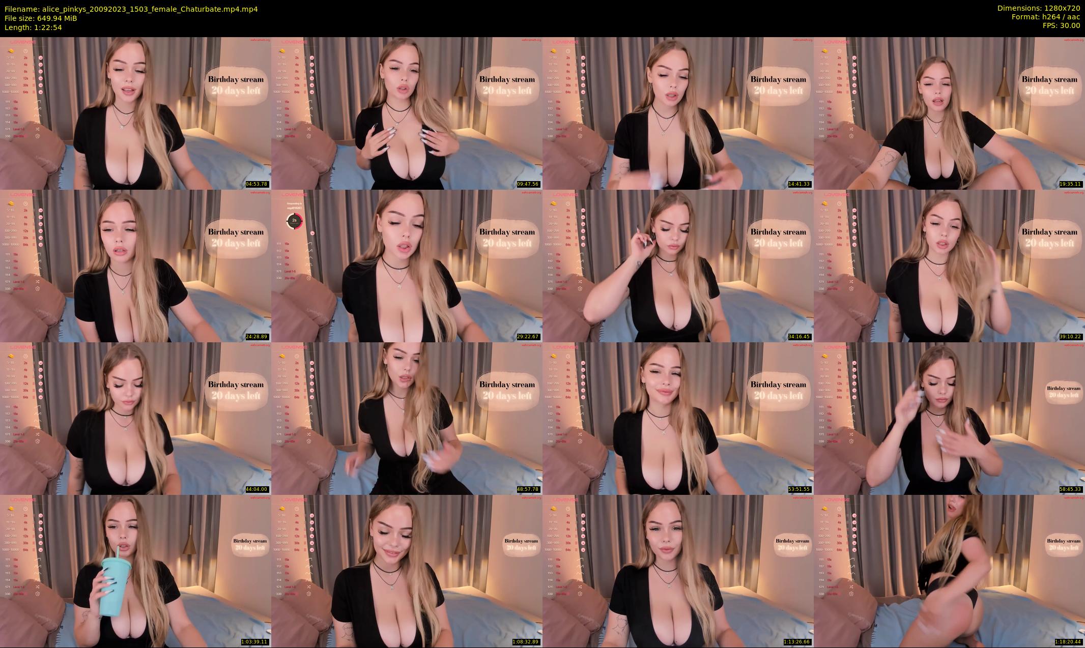 alice_pinkys — 83 minute Chaturbate female cam show recording, 720p, Sep 20, 2023