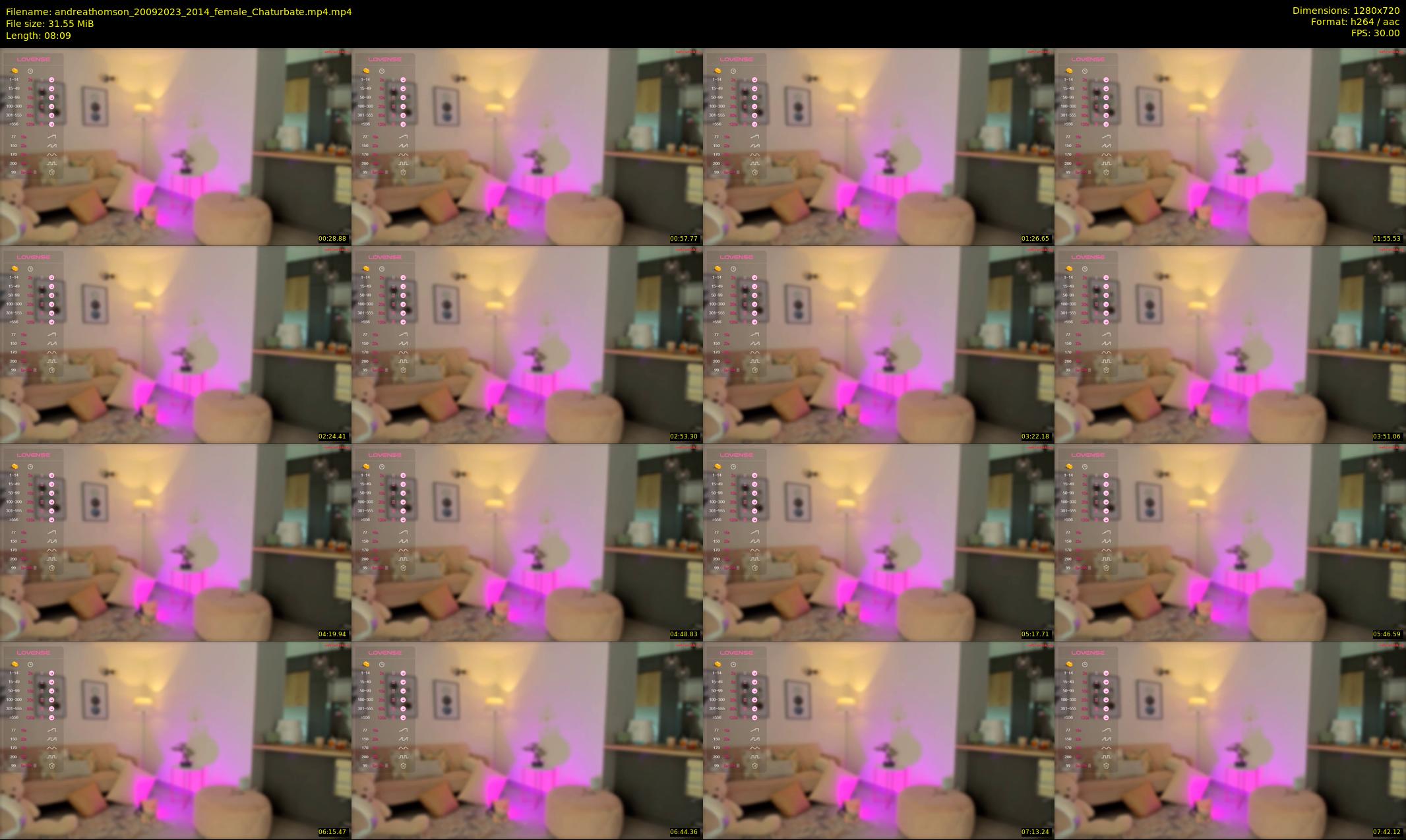andreathomson — 9 minute Chaturbate female cam show recording, 720p, Sep 20, 2023