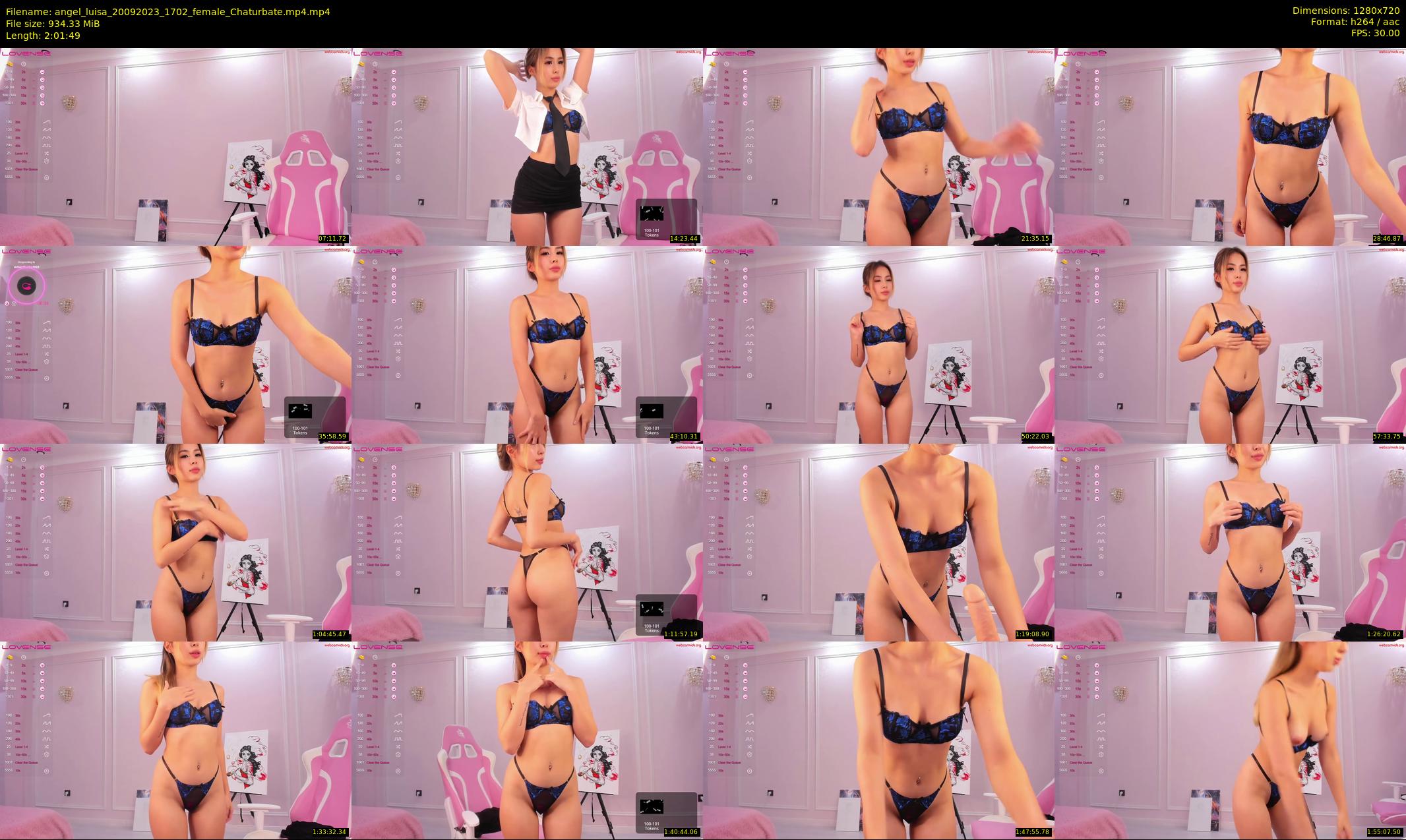 angel_luisa — 122 minute Chaturbate female cam show recording, 720p, Sep 20, 2023