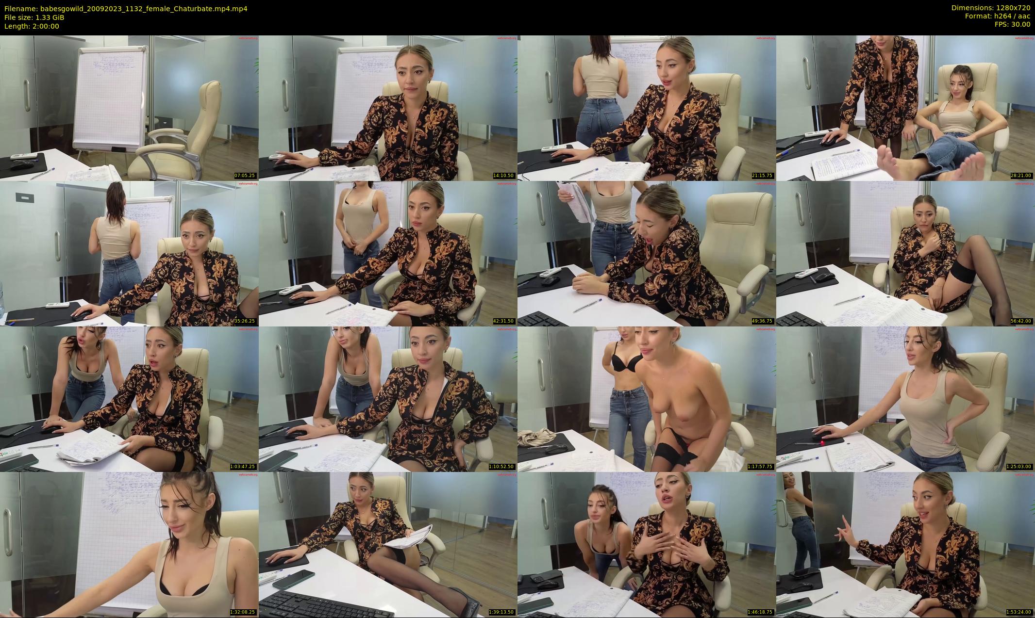babesgowild — 120 minute Chaturbate couple cam show recording, 720p, Sep 20, 2023