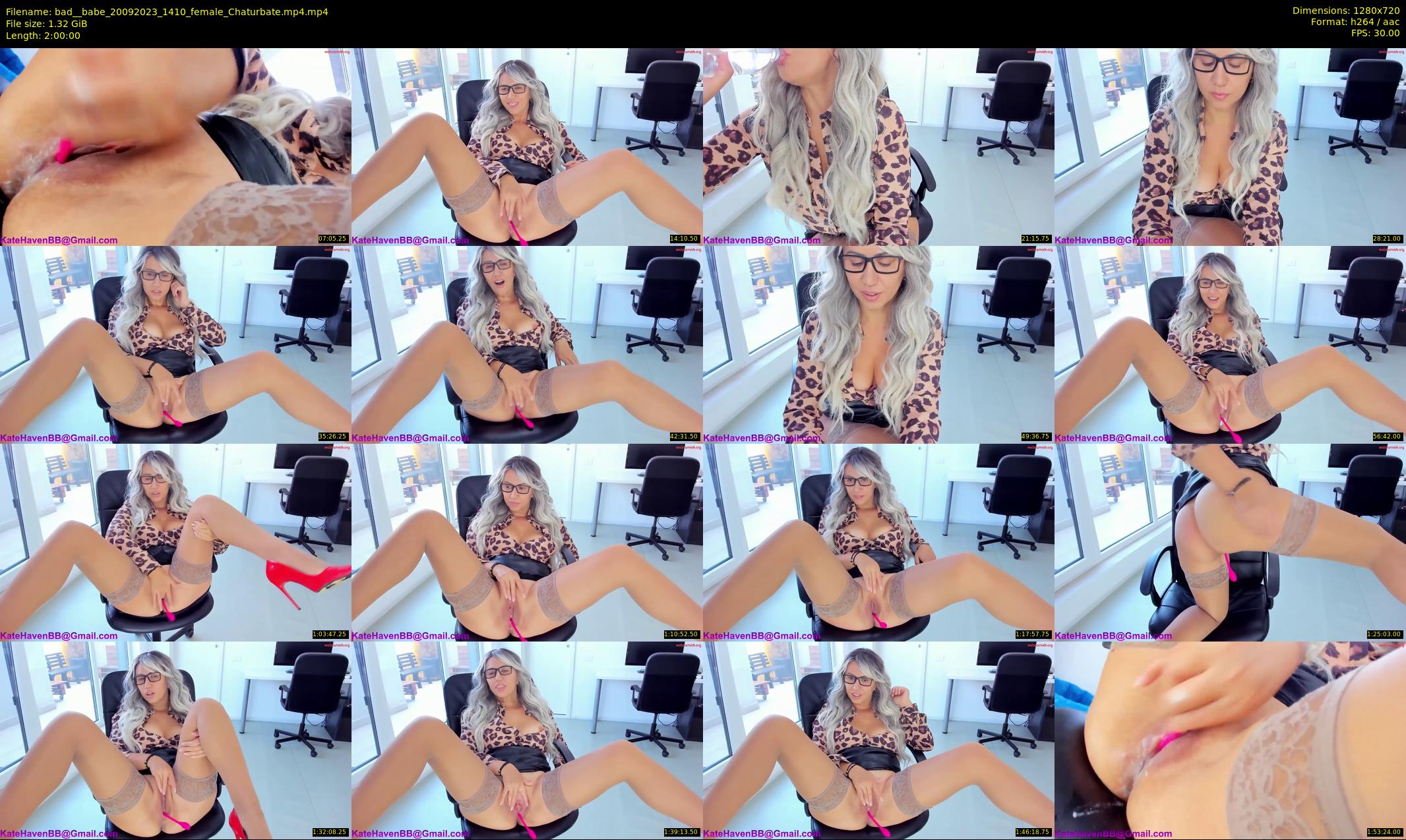 bad__babe — 120 minute Chaturbate female cam show recording, 720p, Sep 20, 2023