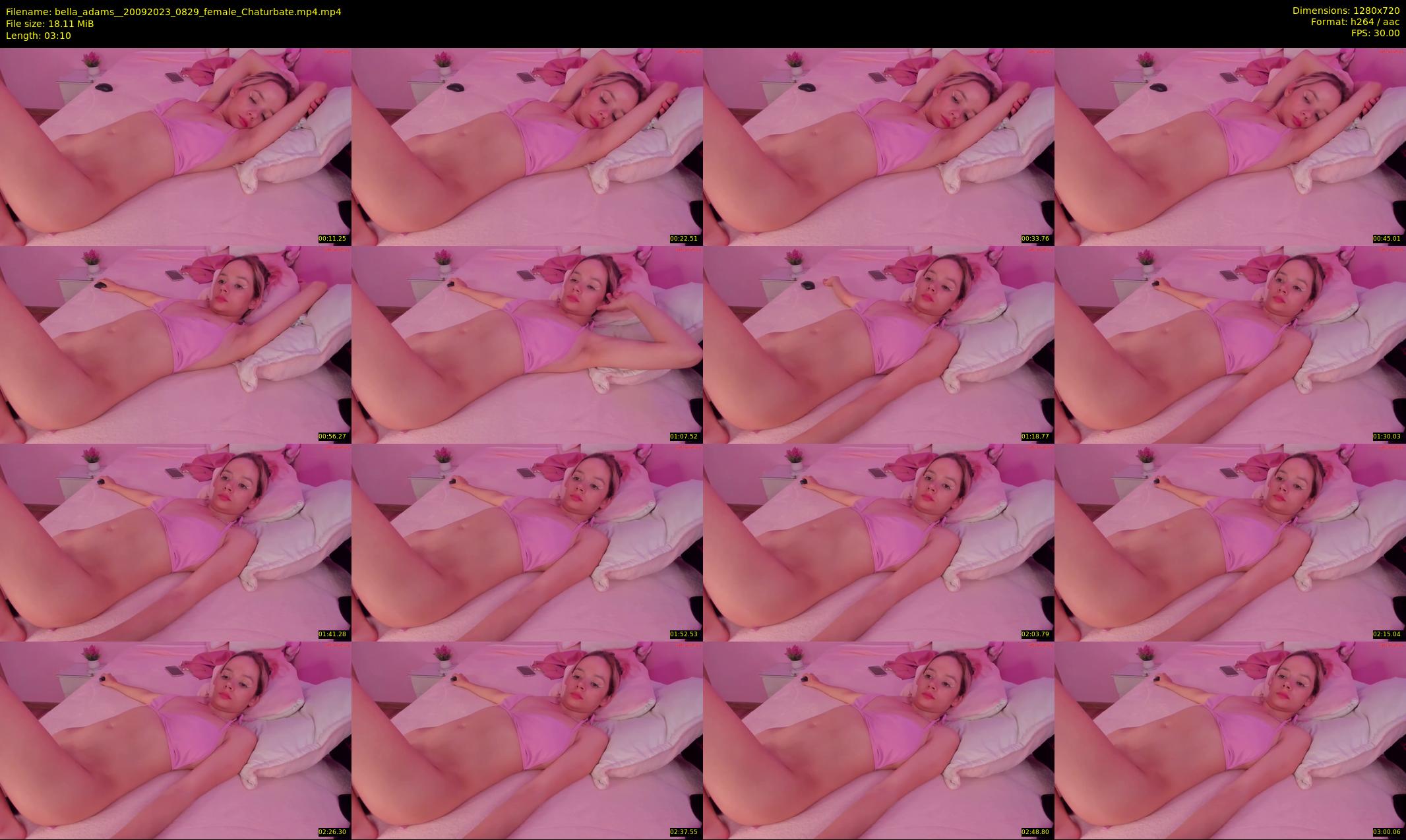 bella_adams_ — 4 minute Chaturbate female cam show recording, 720p, Sep 20, 2023