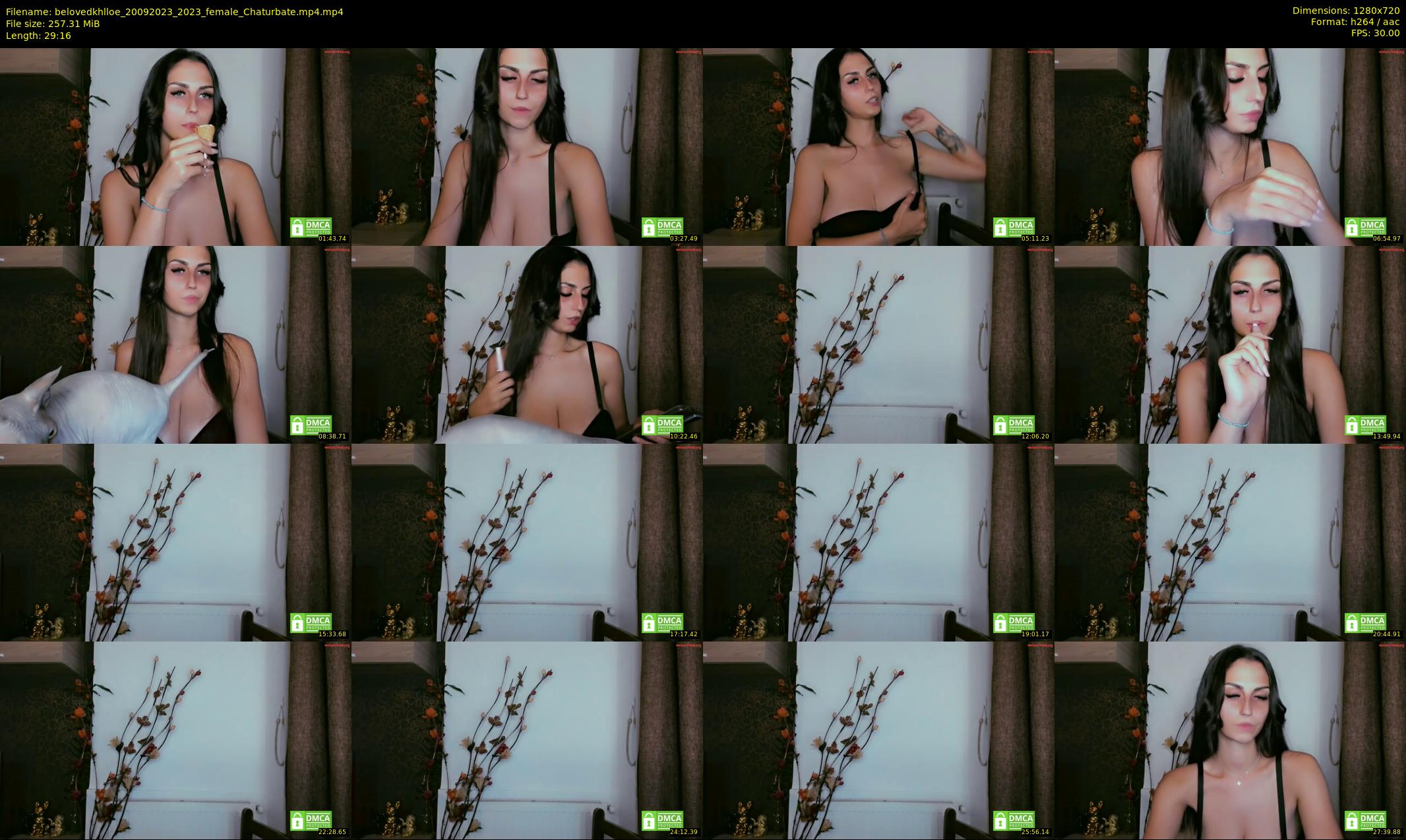 belovedkhlloe — 30 minute Chaturbate female cam show recording, 720p, Sep 20, 2023
